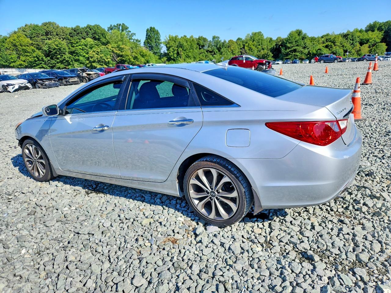 2013 Hyundai Sonata Se 2.0t Silver vin: 5NPEC4AB9DH739526