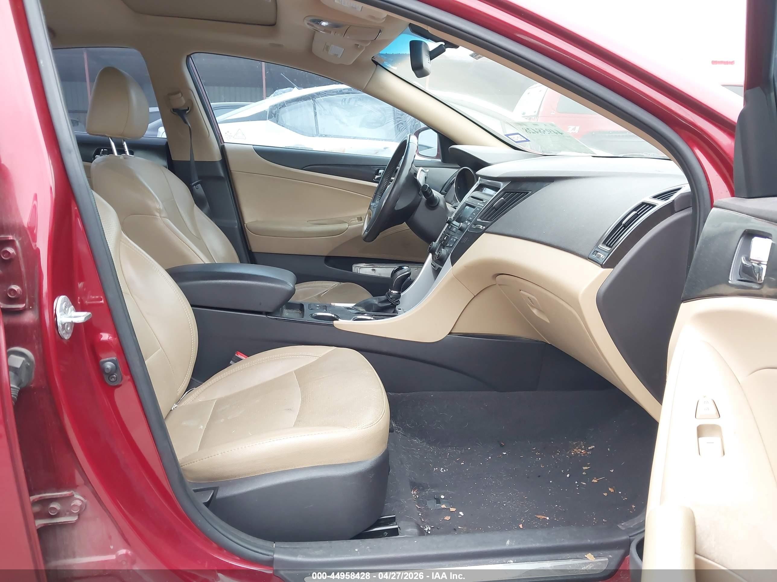 2014 Hyundai Sonata Limited 2.0t Red vin: 5NPEC4AB9EH831026