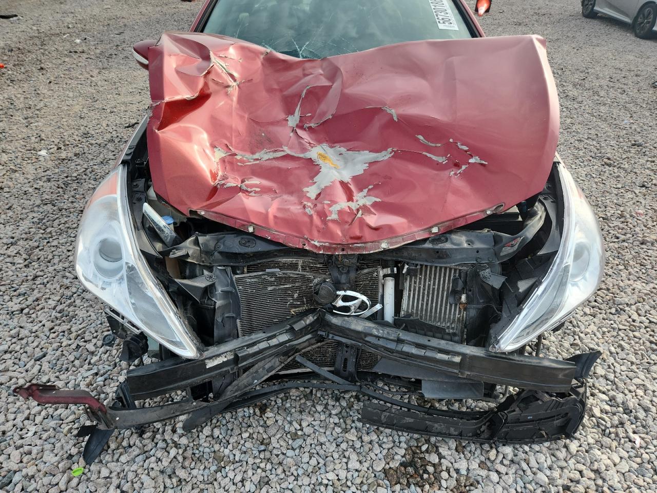 2014 Hyundai Sonata Se 2.0t Red vin: 5NPEC4AB9EH873485