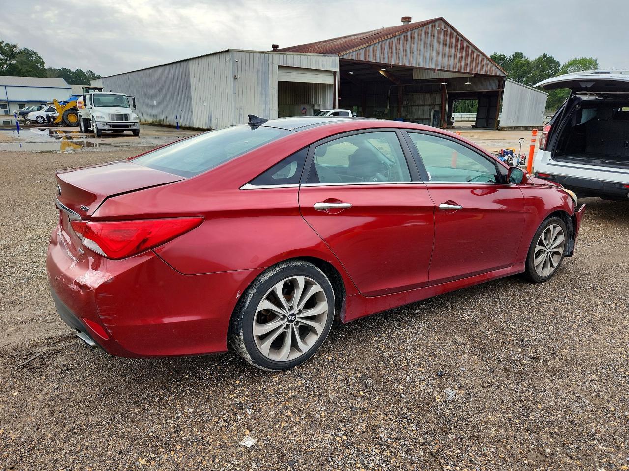 2014 Hyundai Sonata Limited 2.0t Maroon vin: 5NPEC4AB9EH891971