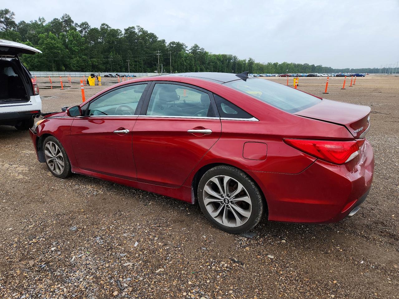 2014 Hyundai Sonata Limited 2.0t Maroon vin: 5NPEC4AB9EH891971