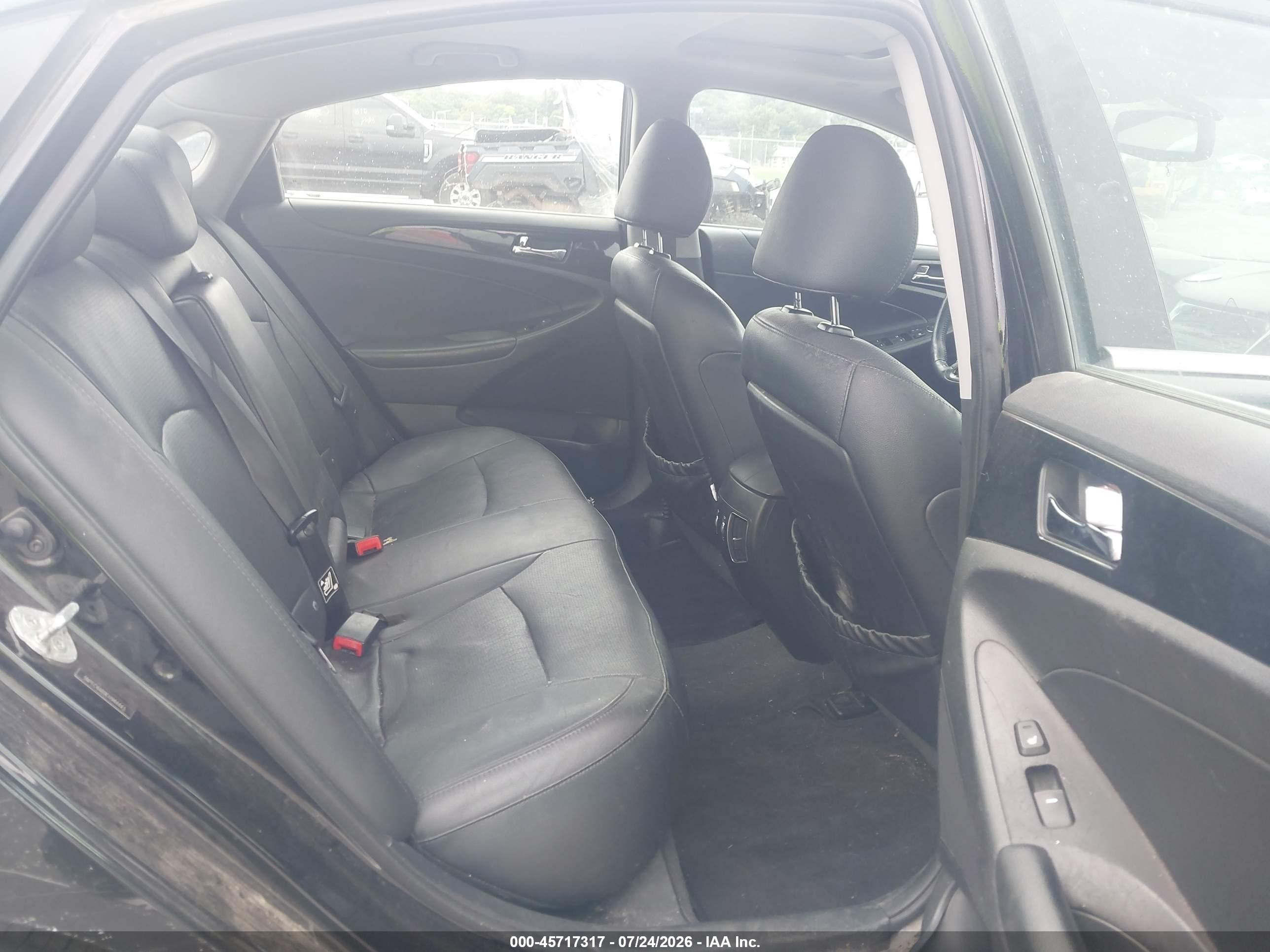 2014 Hyundai Sonata Limited 2.0t Black vin: 5NPEC4AB9EH944443