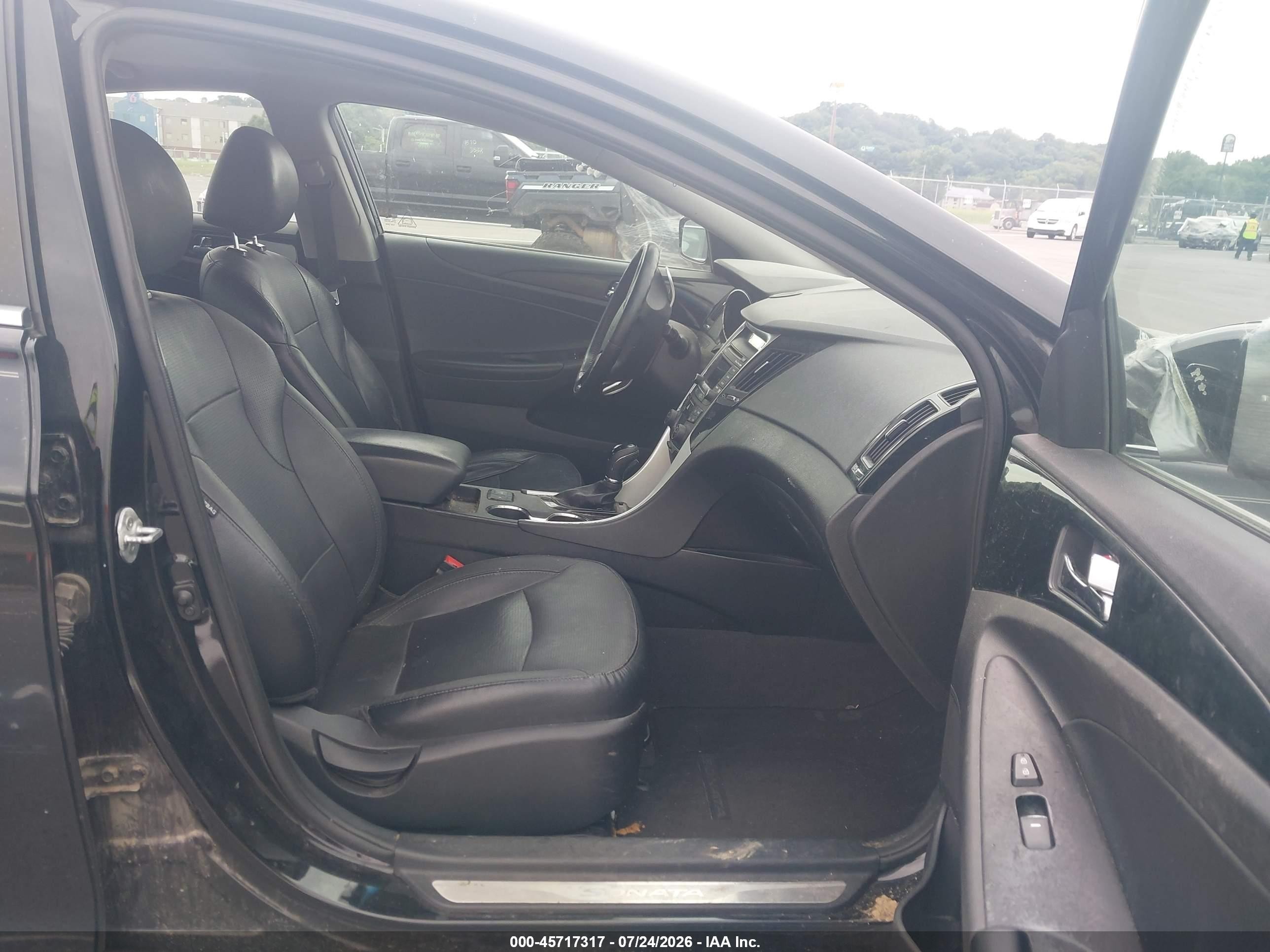2014 Hyundai Sonata Limited 2.0t Black vin: 5NPEC4AB9EH944443