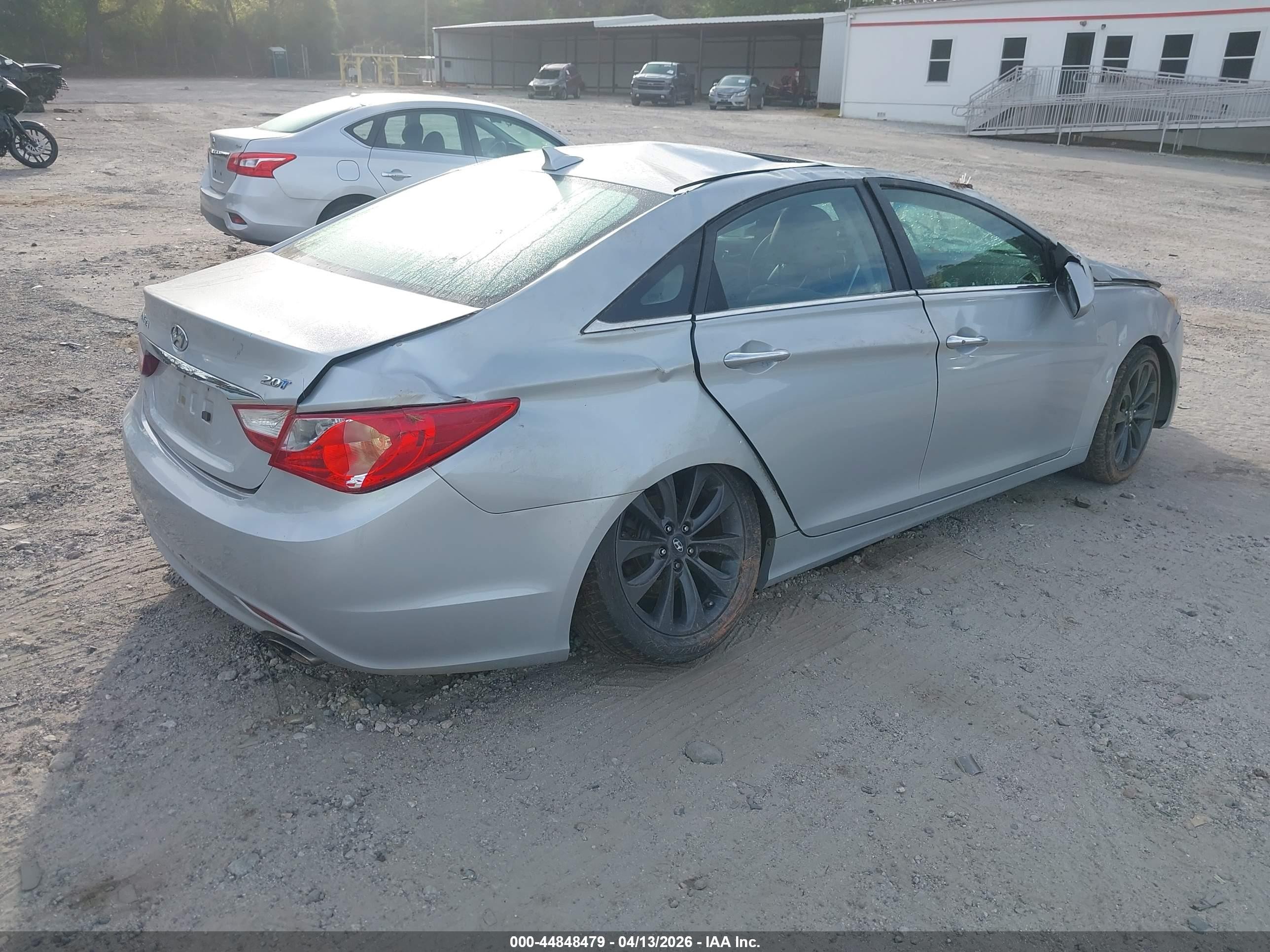 2011 Hyundai Sonata Se 2.0t Silver vin: 5NPEC4ABXBH191534