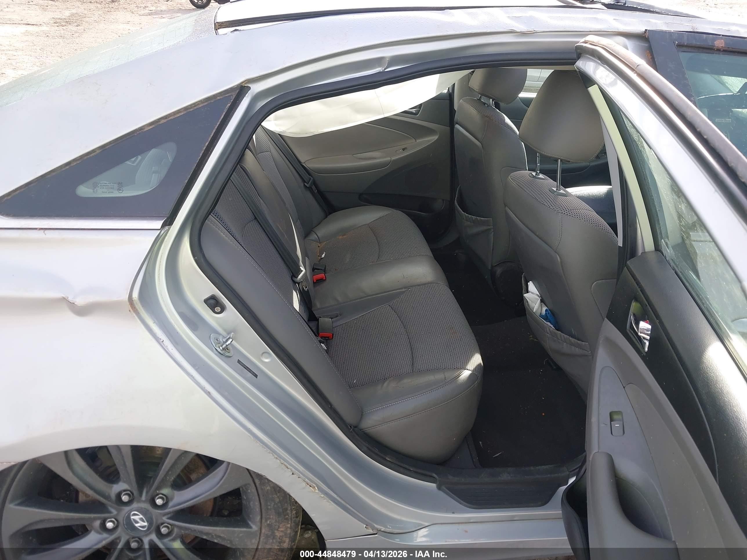 2011 Hyundai Sonata Se 2.0t Silver vin: 5NPEC4ABXBH191534