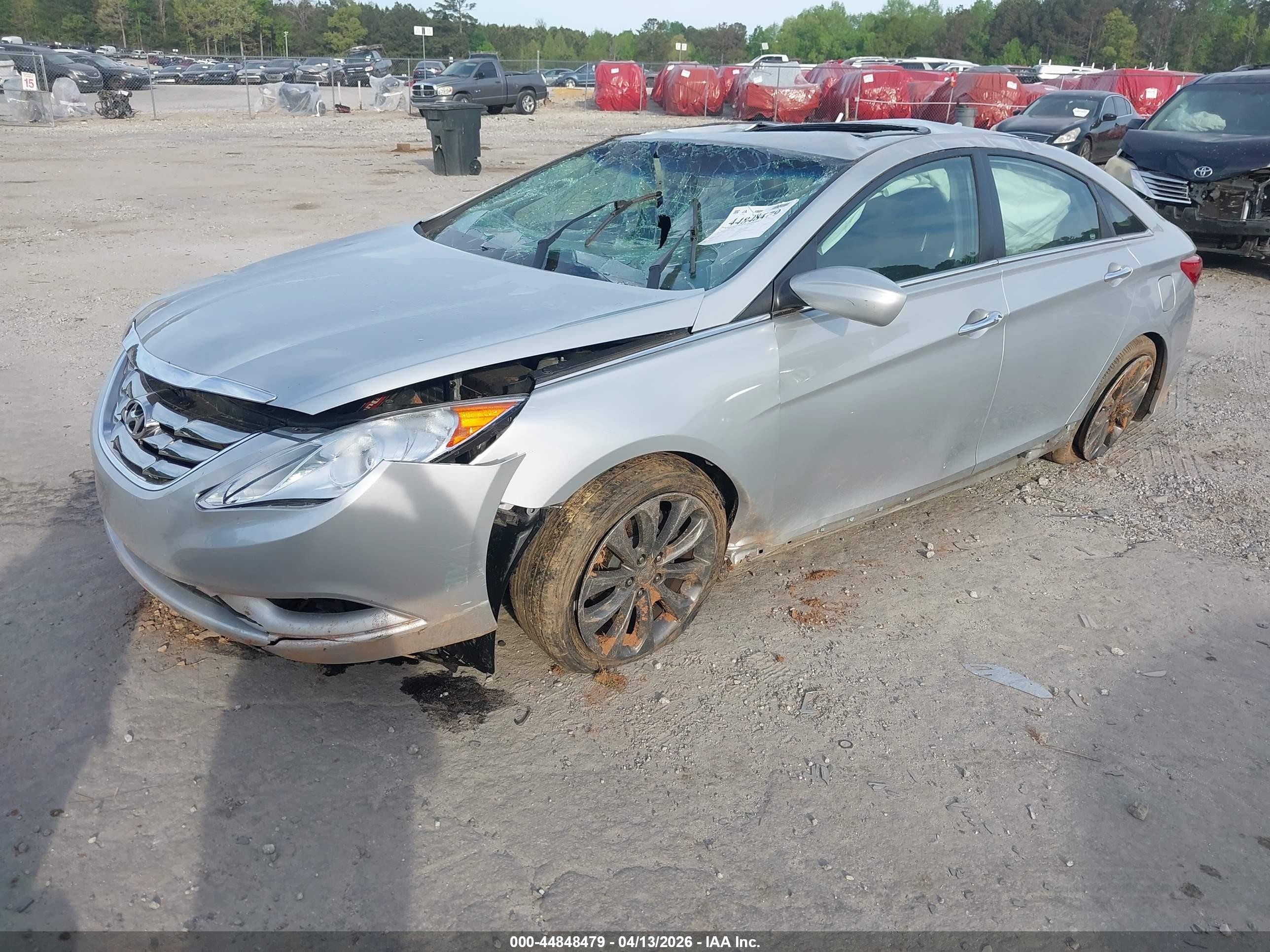 2011 Hyundai Sonata Se 2.0t Silver vin: 5NPEC4ABXBH191534
