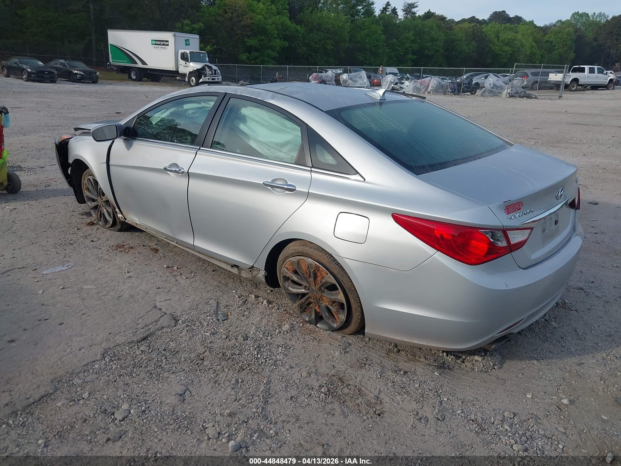 2011 Hyundai Sonata Se 2.0t Silver vin: 5NPEC4ABXBH191534