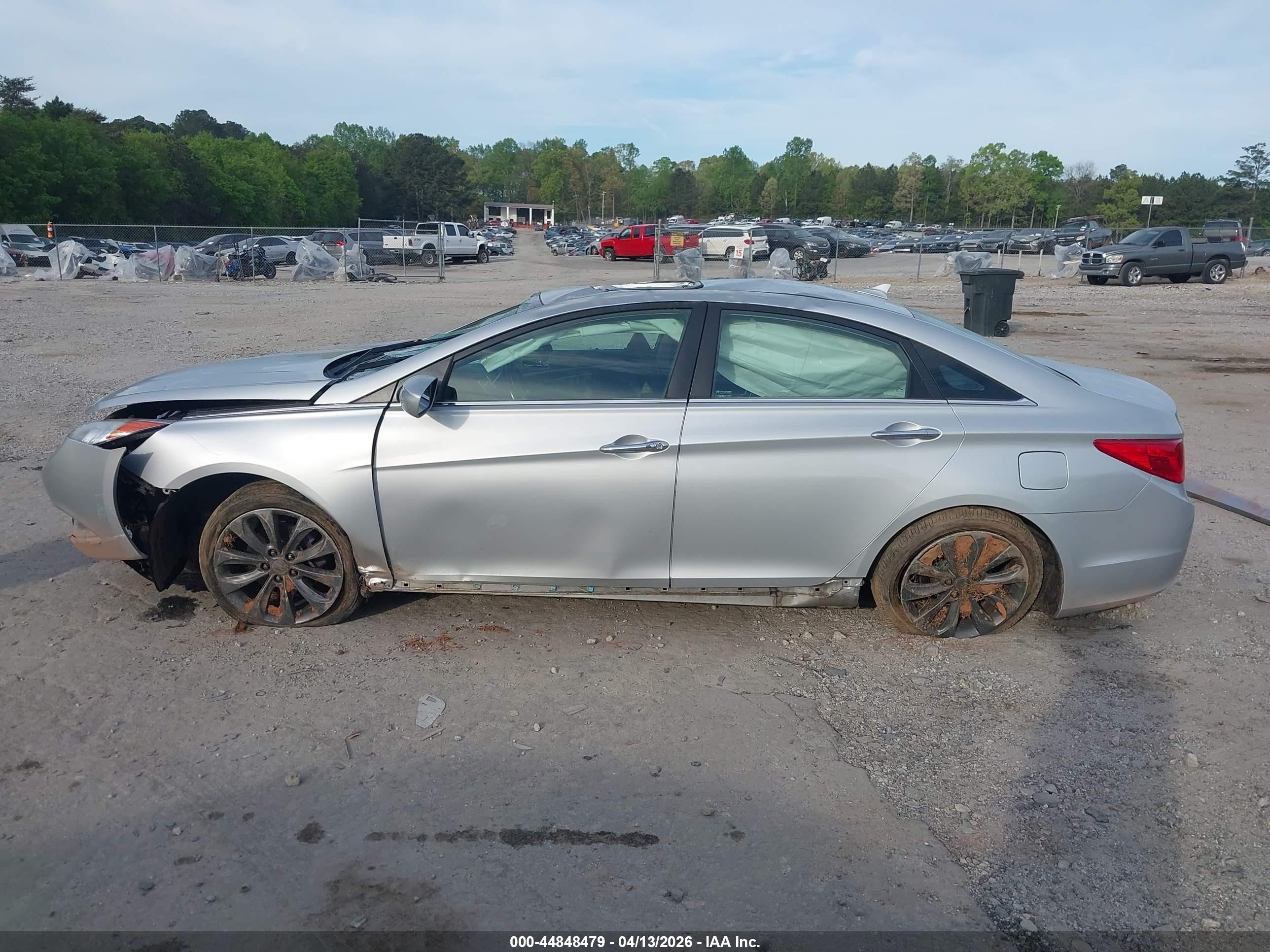 2011 Hyundai Sonata Se 2.0t Silver vin: 5NPEC4ABXBH191534