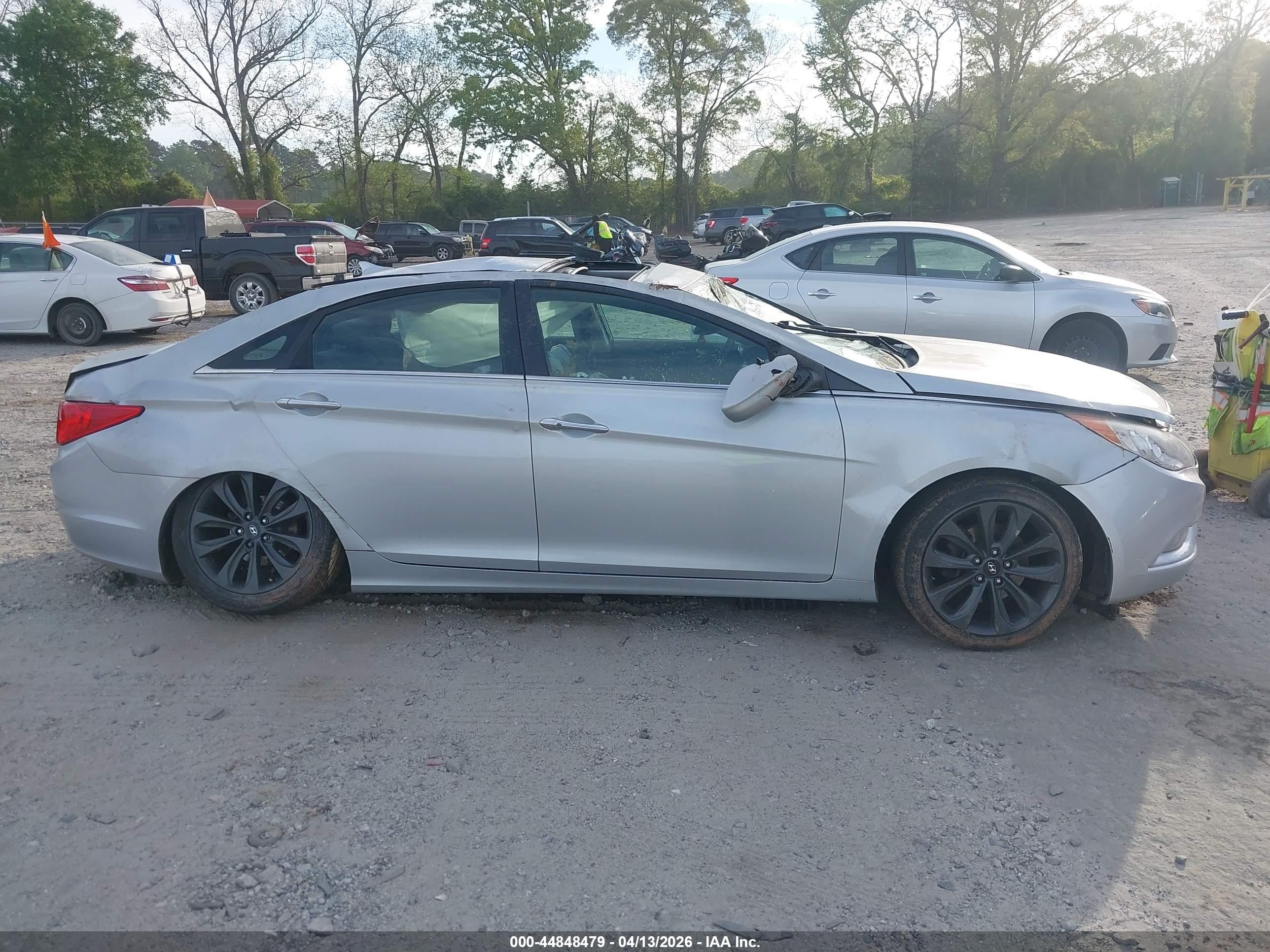 2011 Hyundai Sonata Se 2.0t Silver vin: 5NPEC4ABXBH191534