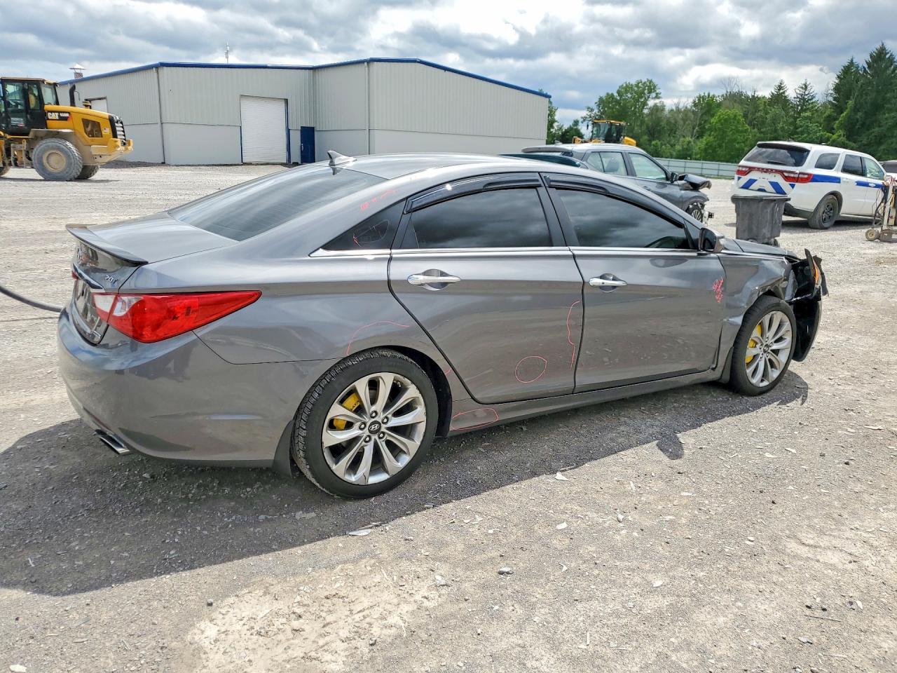 2011 Hyundai Sonata Limited 2.0t Gray vin: 5NPEC4ABXBH214133