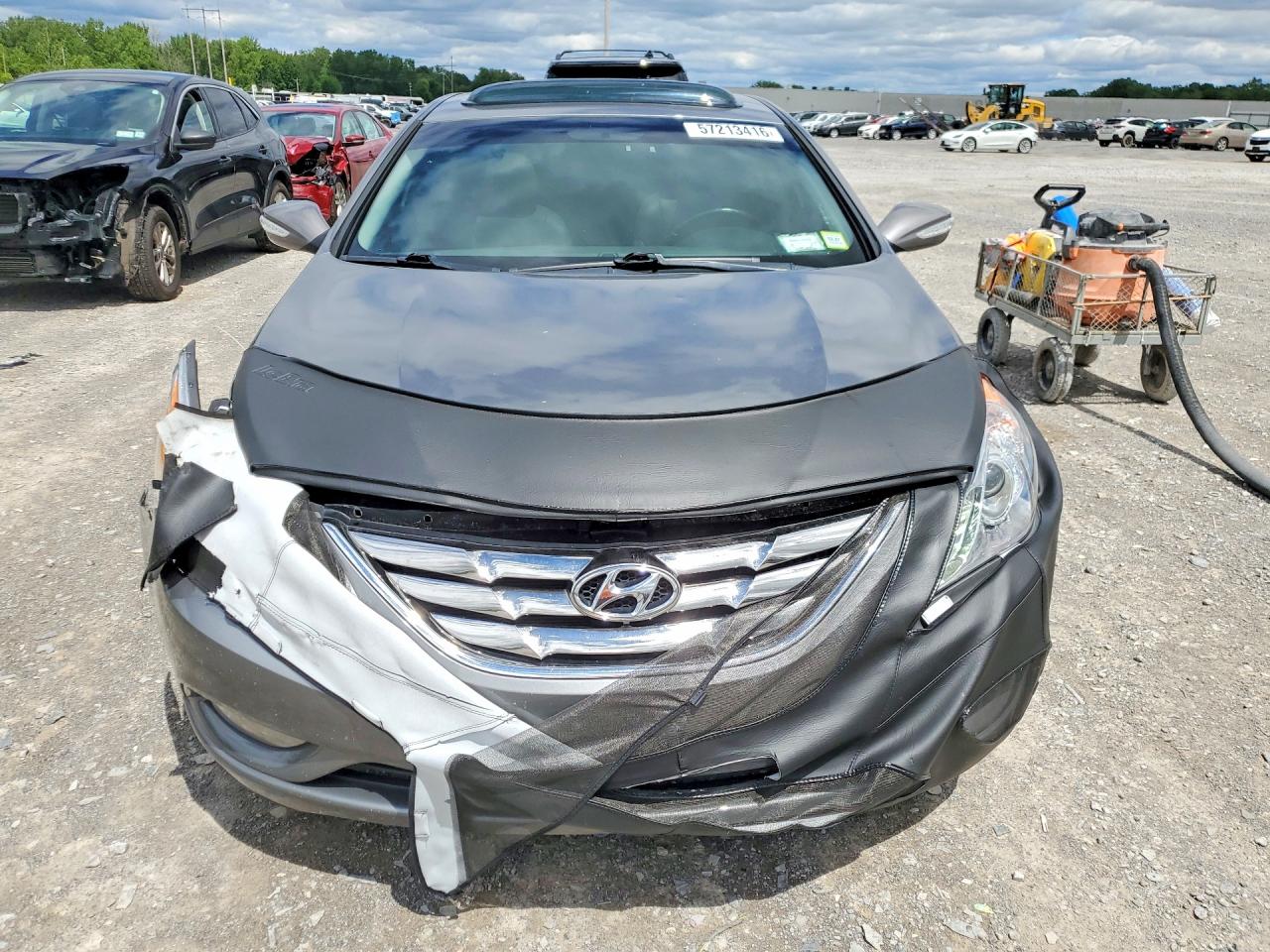 2011 Hyundai Sonata Limited 2.0t Gray vin: 5NPEC4ABXBH214133