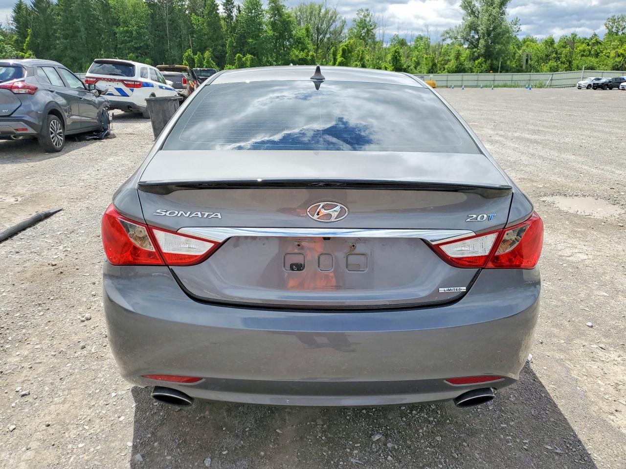 2011 Hyundai Sonata Limited 2.0t Gray vin: 5NPEC4ABXBH214133