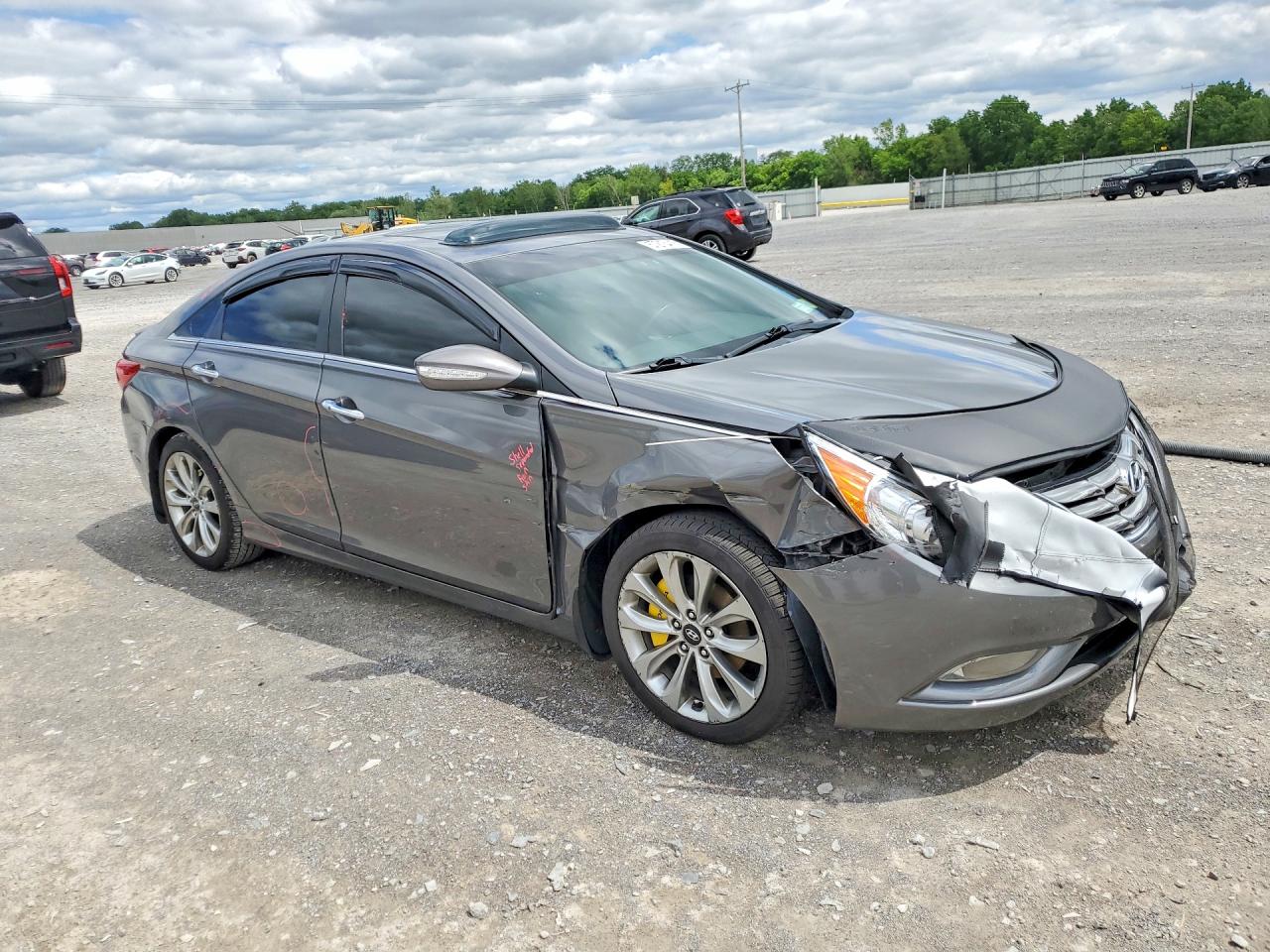 2011 Hyundai Sonata Limited 2.0t Gray vin: 5NPEC4ABXBH214133