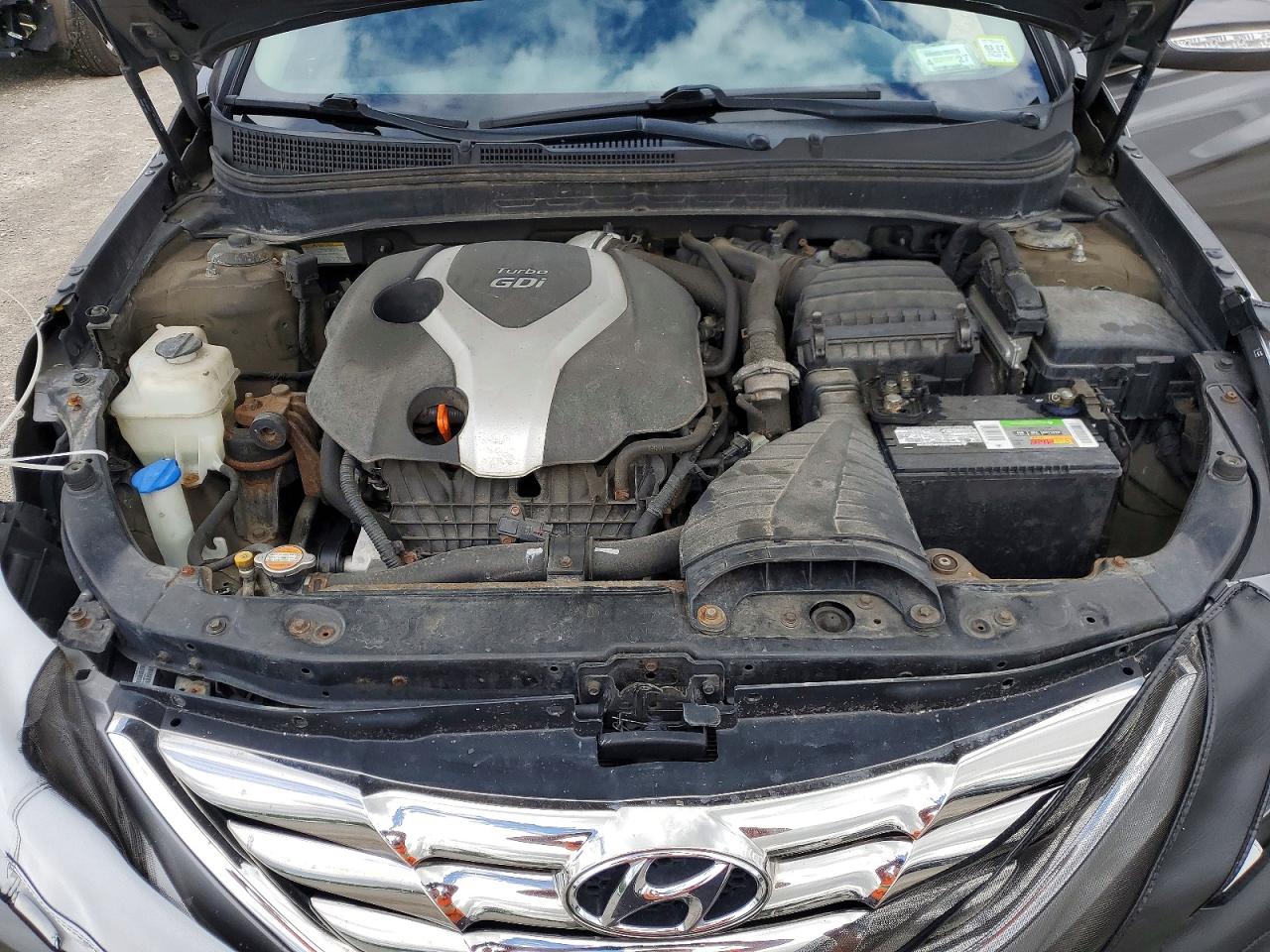 2011 Hyundai Sonata Limited 2.0t Gray vin: 5NPEC4ABXBH214133