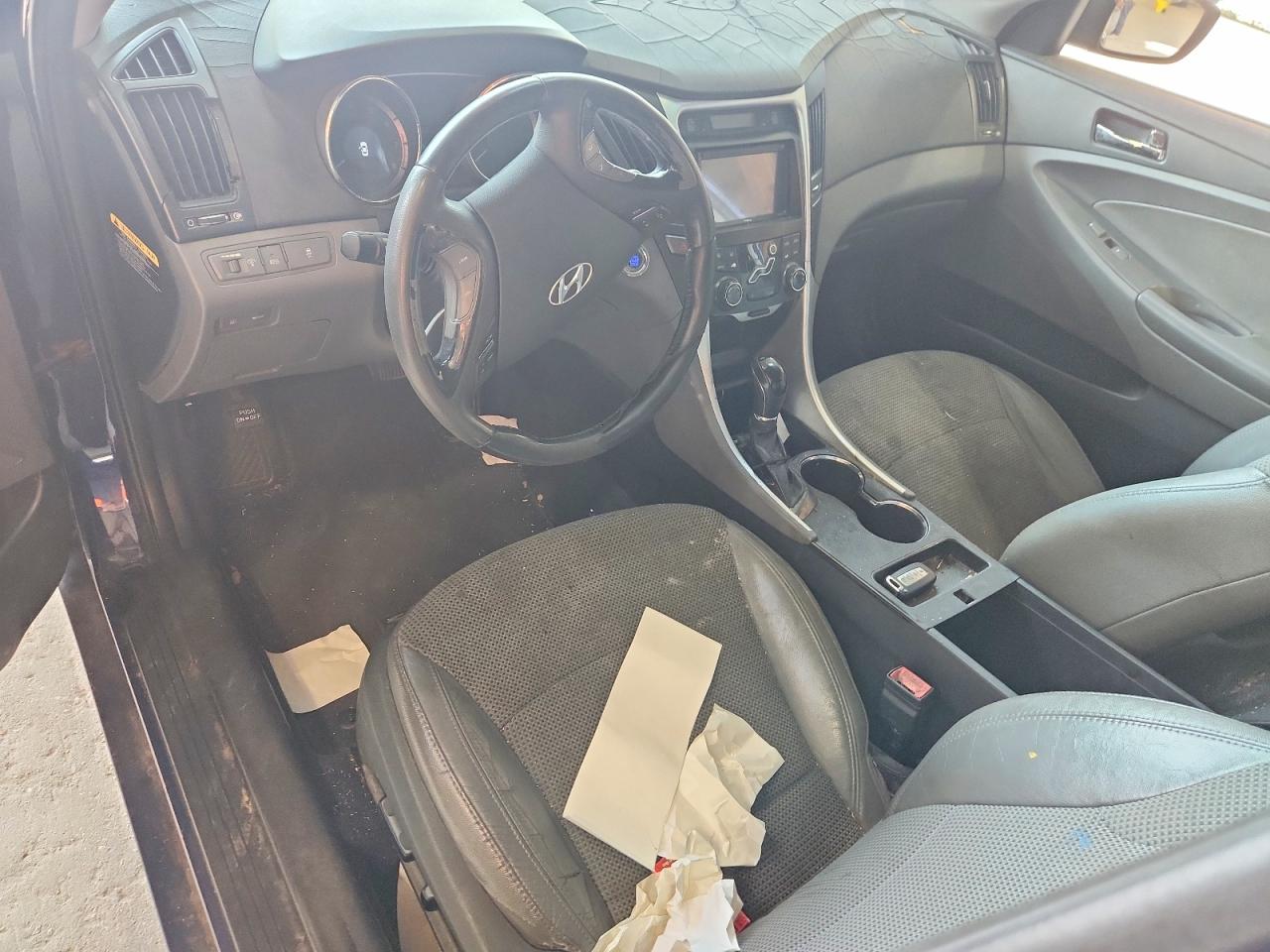 2012 Hyundai Sonata Se 2.0t Blue vin: 5NPEC4ABXCH337464