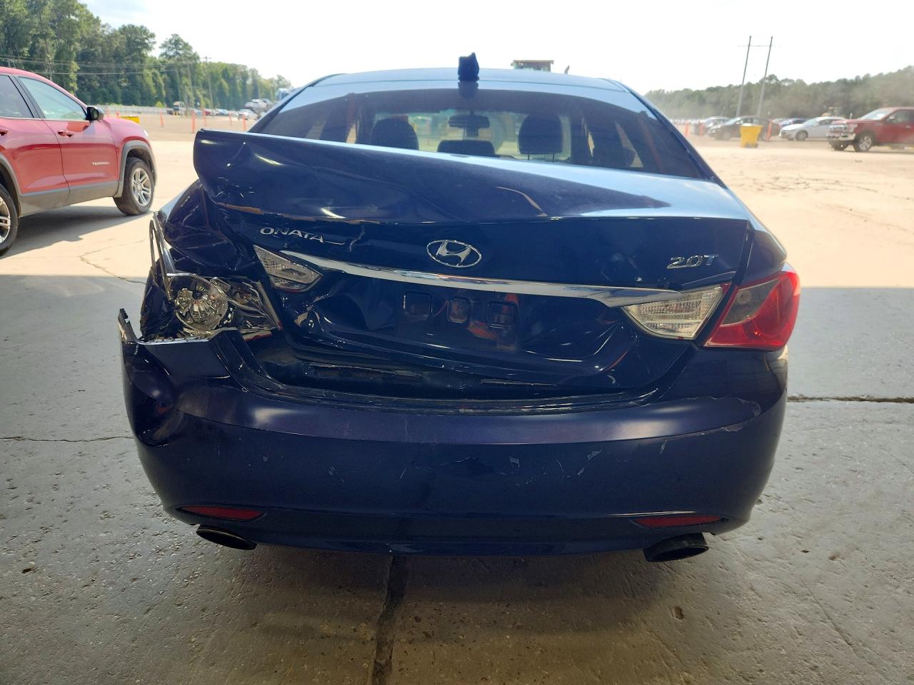 2012 Hyundai Sonata Se 2.0t Blue vin: 5NPEC4ABXCH337464