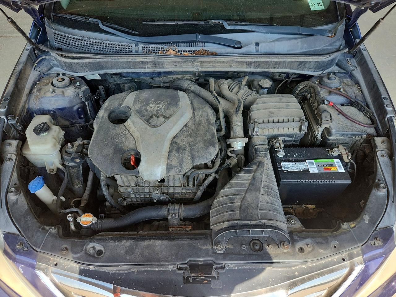 2012 Hyundai Sonata Se 2.0t Blue vin: 5NPEC4ABXCH337464