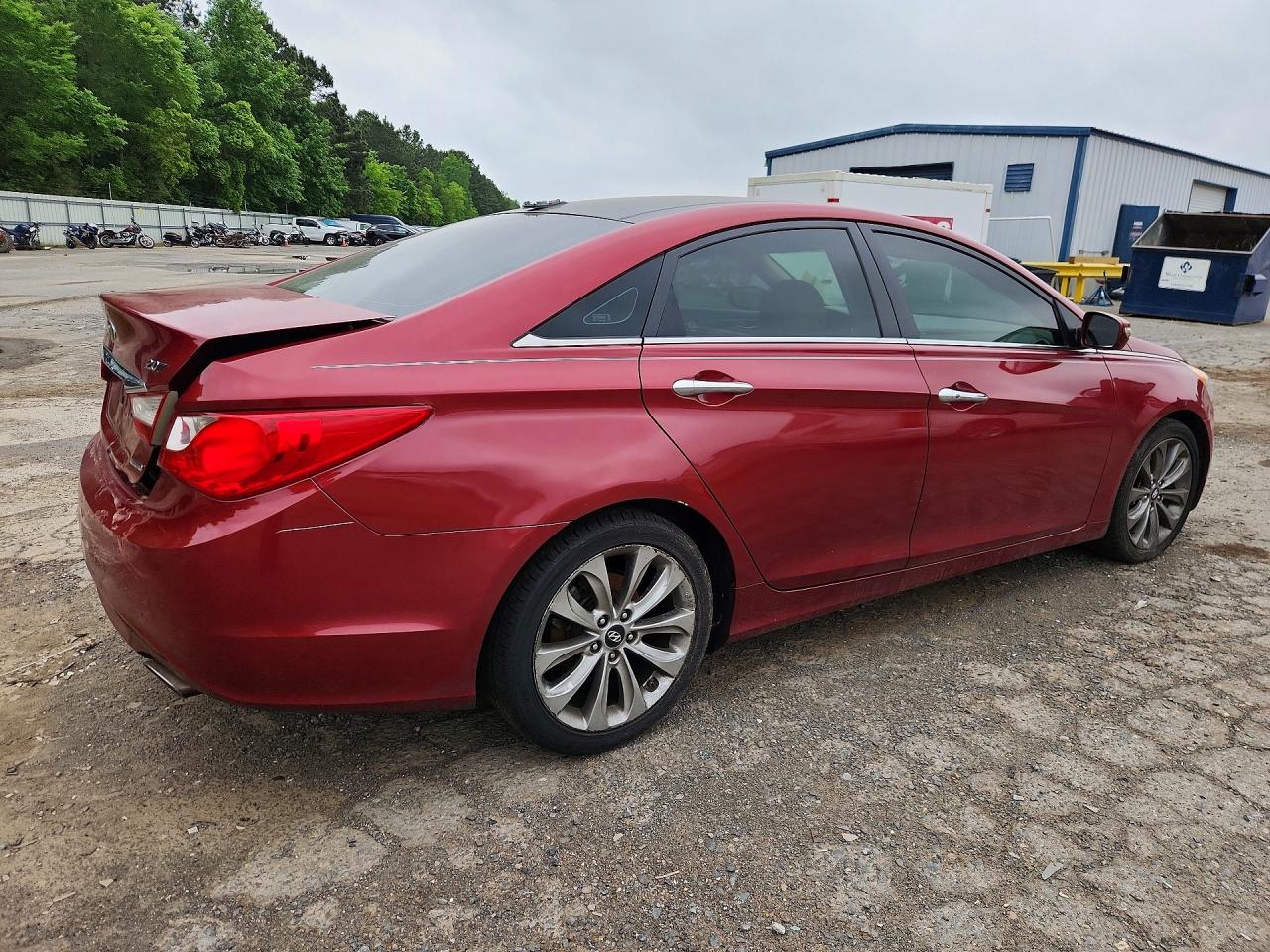 2012 Hyundai Sonata Limited 2.0t Red vin: 5NPEC4ABXCH364258