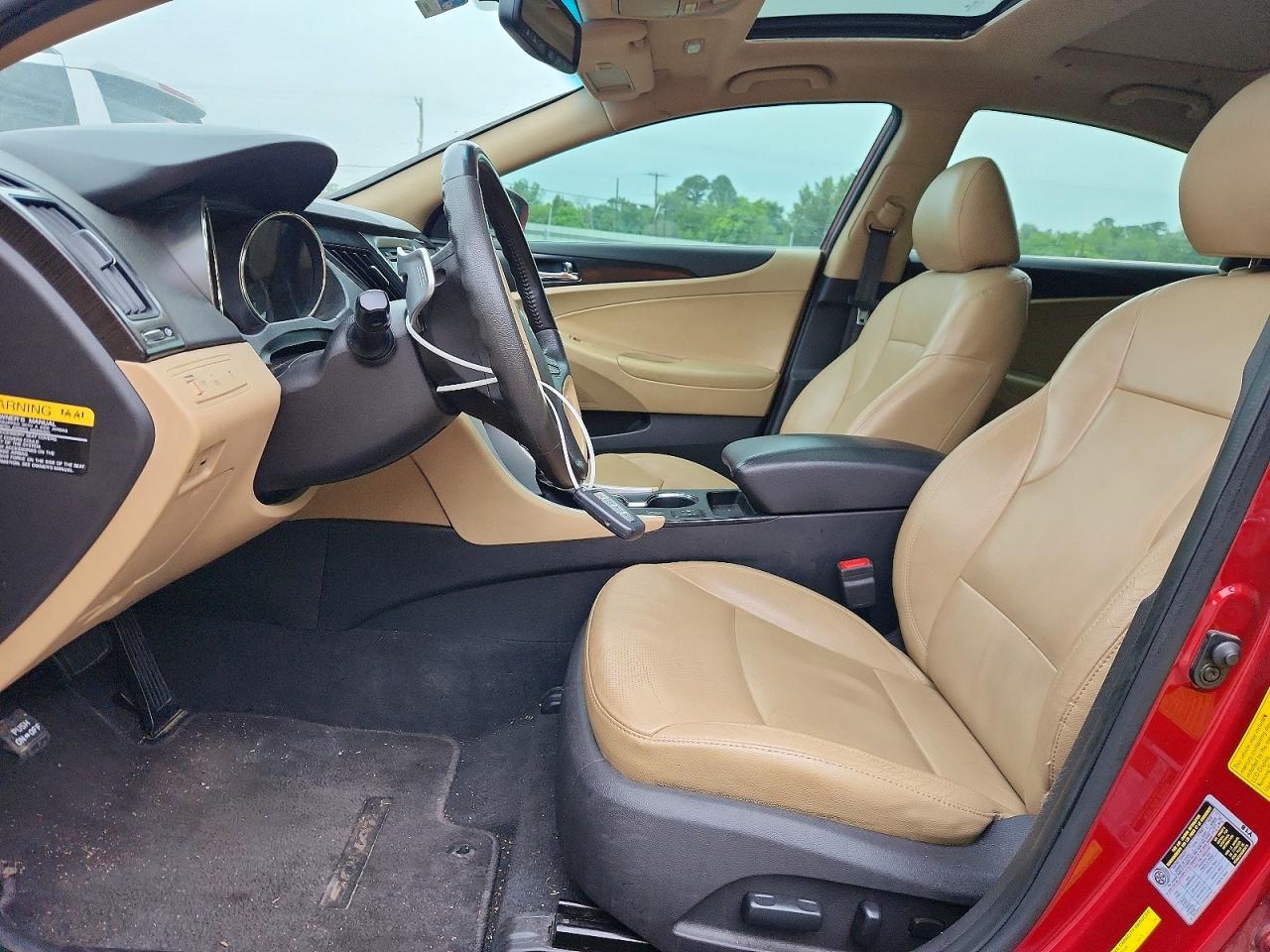 2012 Hyundai Sonata Limited 2.0t Red vin: 5NPEC4ABXCH364258