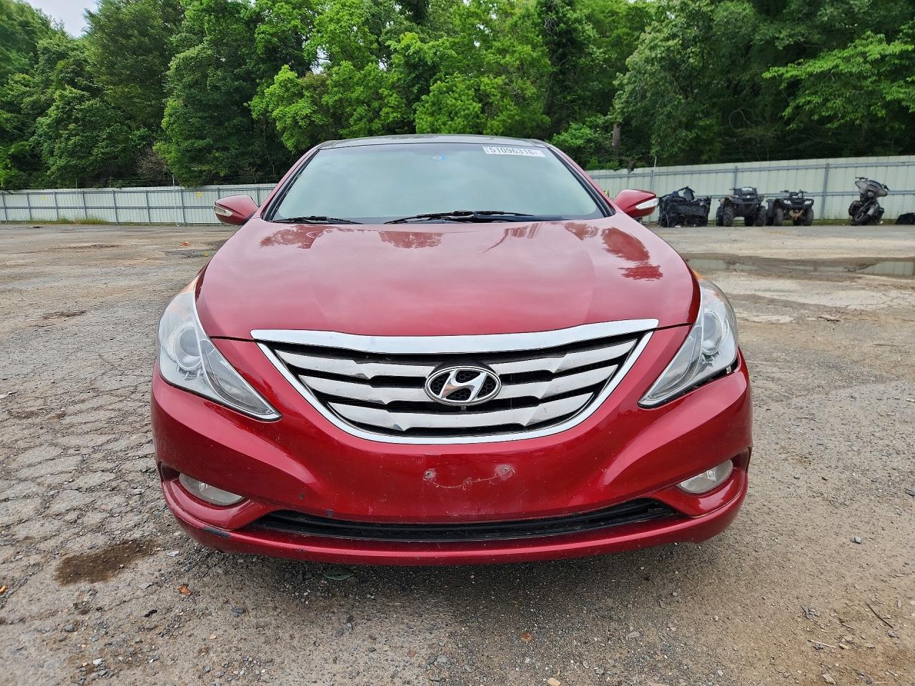 2012 Hyundai Sonata Limited 2.0t Red vin: 5NPEC4ABXCH364258