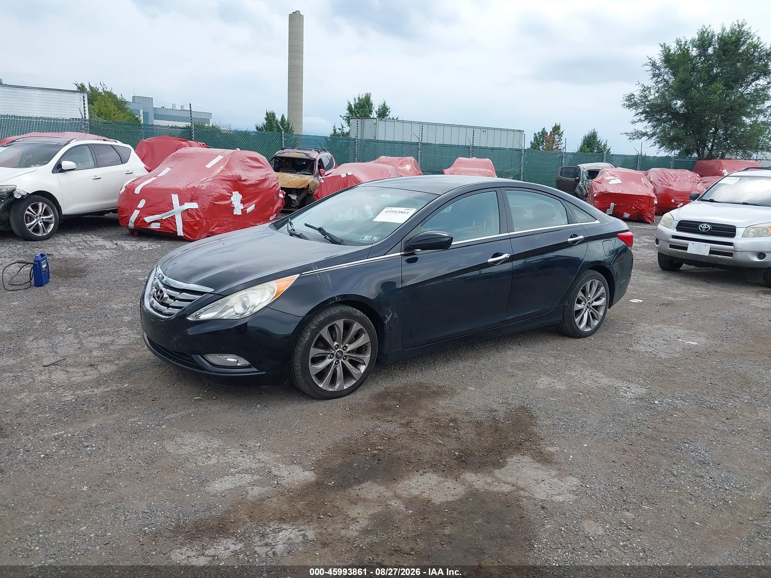 2012 Hyundai Sonata Se 2.0t Black vin: 5NPEC4ABXCH445163