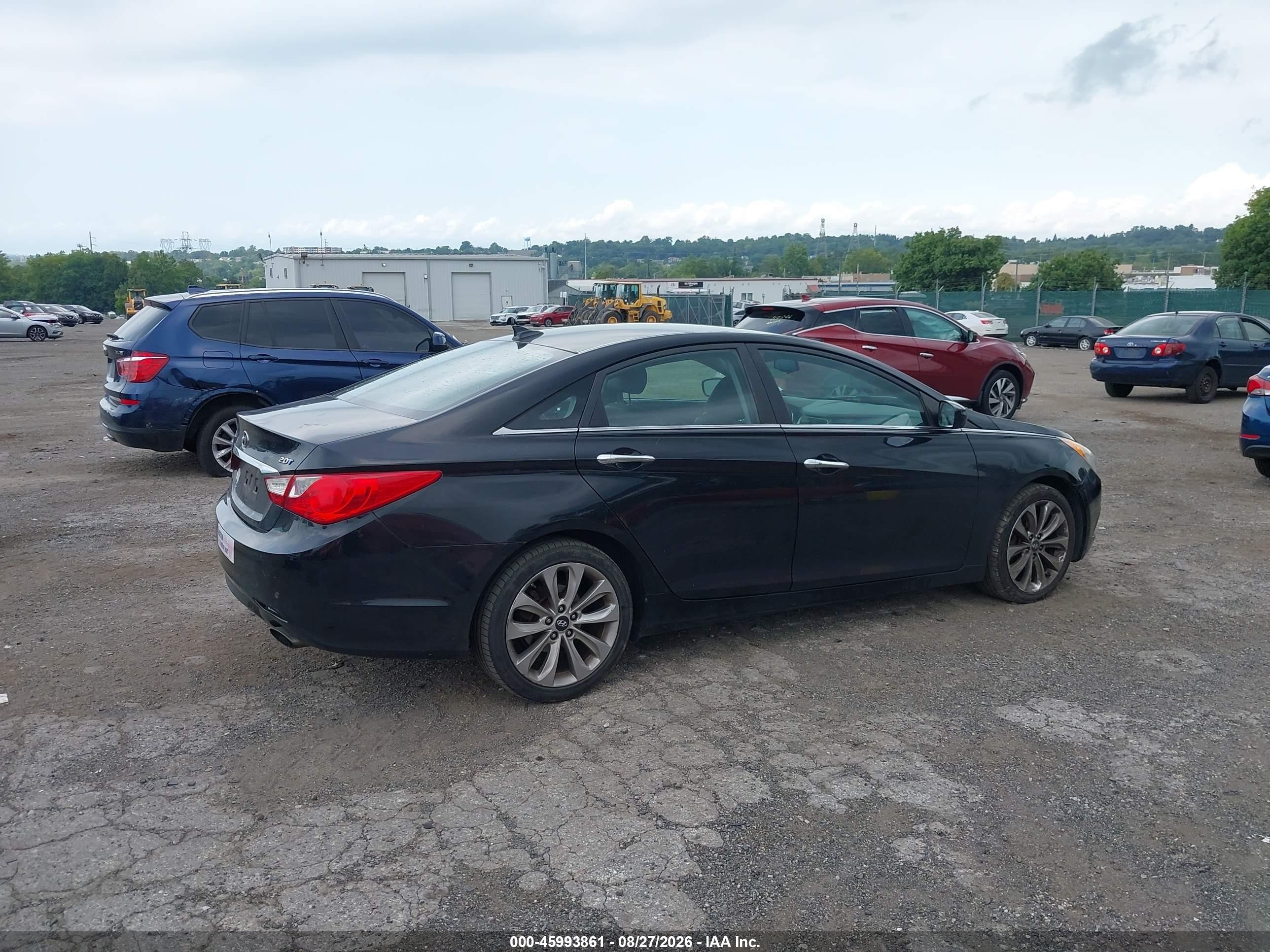 2012 Hyundai Sonata Se 2.0t Black vin: 5NPEC4ABXCH445163