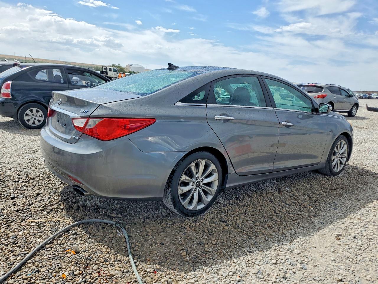 2012 Hyundai Sonata Limited 2.0t Gray vin: 5NPEC4ABXCH477143