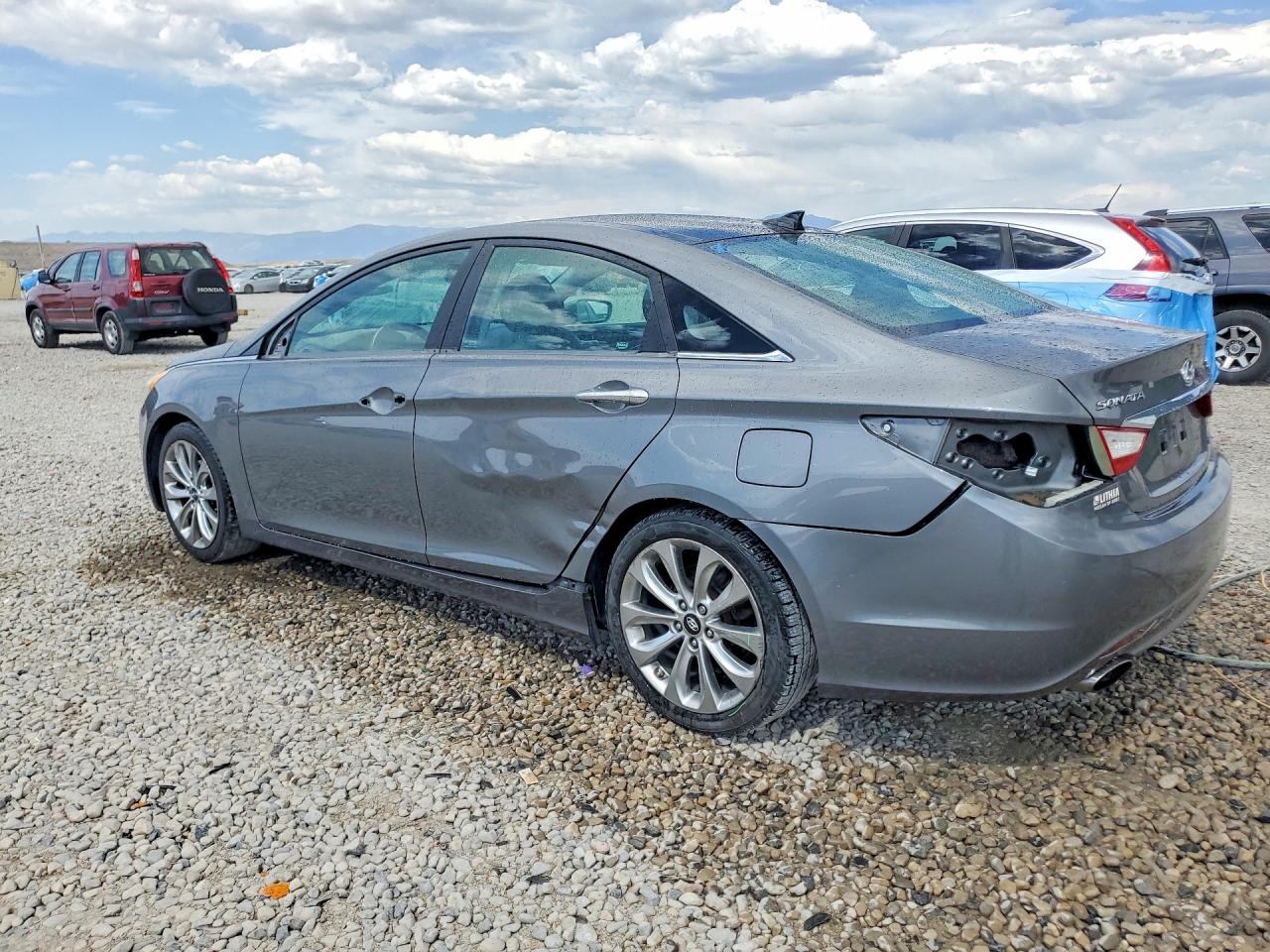 2012 Hyundai Sonata Limited 2.0t Gray vin: 5NPEC4ABXCH477143