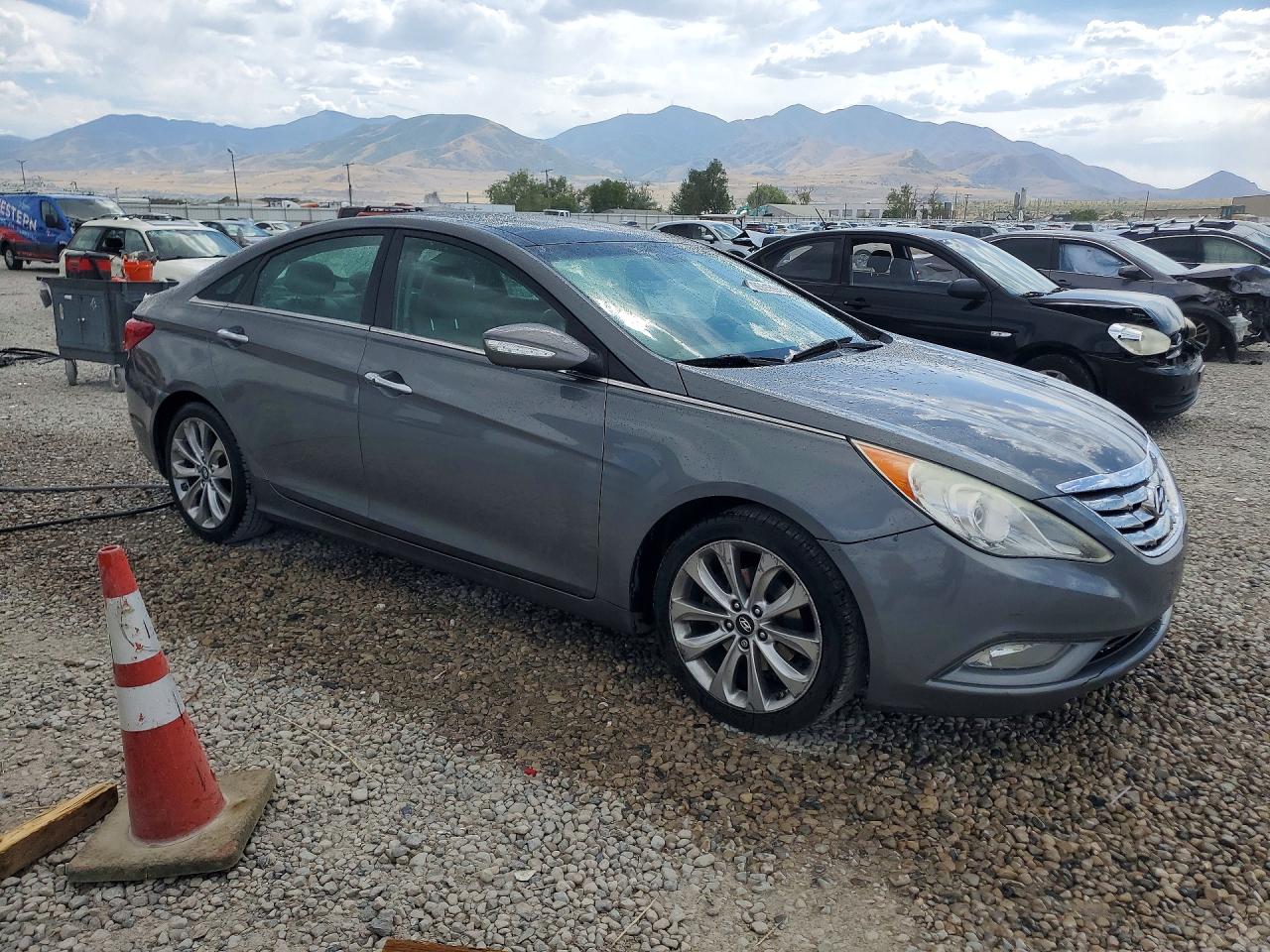 2012 Hyundai Sonata Limited 2.0t Gray vin: 5NPEC4ABXCH477143