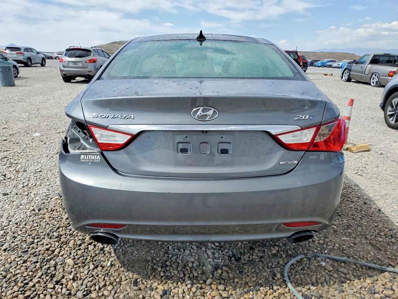 2012 Hyundai Sonata Limited 2.0t Gray vin: 5NPEC4ABXCH477143