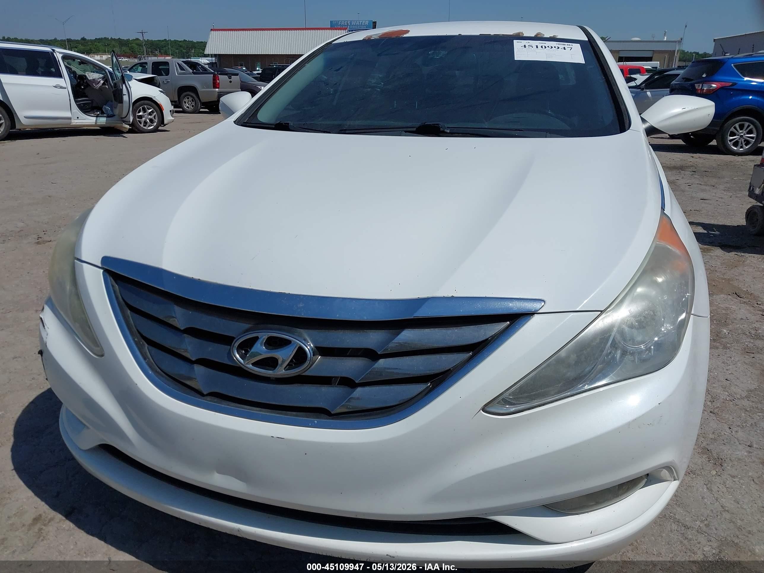 2013 Hyundai Sonata Se 2.0t White vin: 5NPEC4ABXDH529291