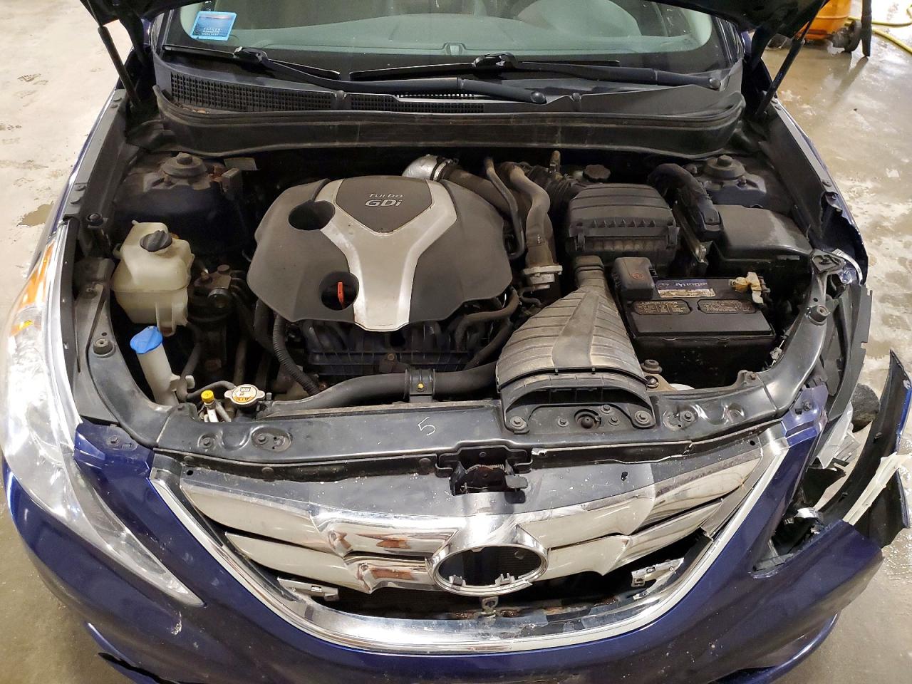 2013 Hyundai Sonata Limited 2.0t Blue vin: 5NPEC4ABXDH561352