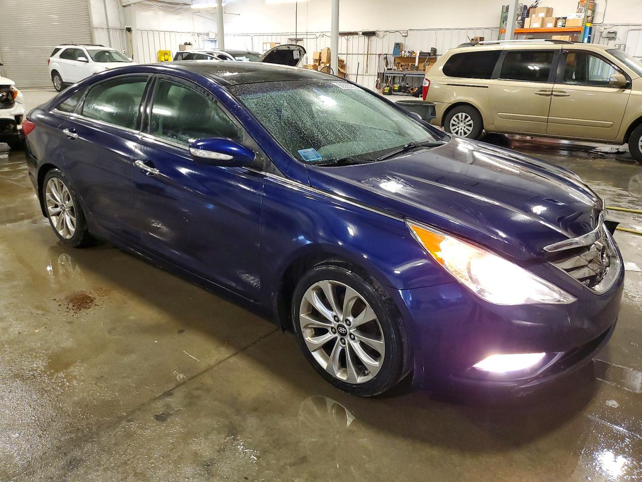 2013 Hyundai Sonata Limited 2.0t Blue vin: 5NPEC4ABXDH561352