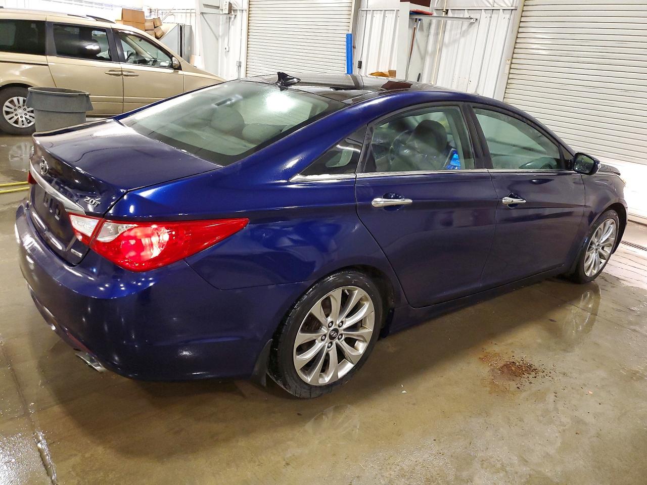 2013 Hyundai Sonata Limited 2.0t Blue vin: 5NPEC4ABXDH561352