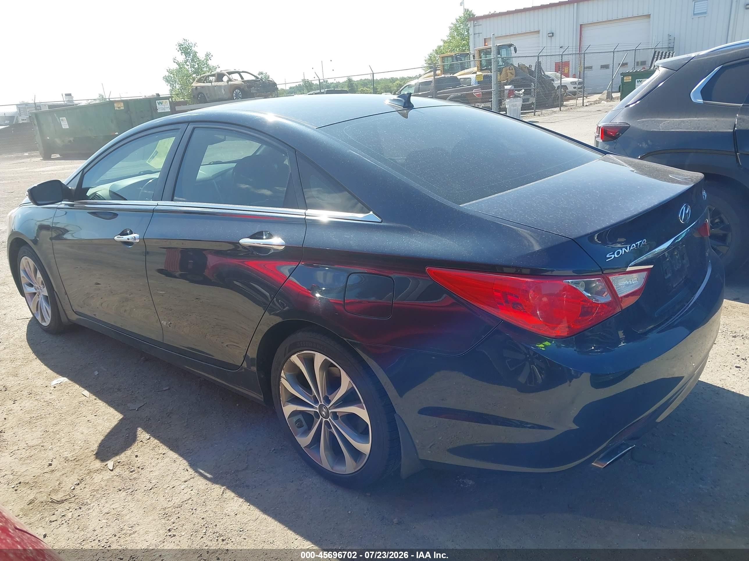 2013 Hyundai Sonata Limited 2.0t Navy vin: 5NPEC4ABXDH581231