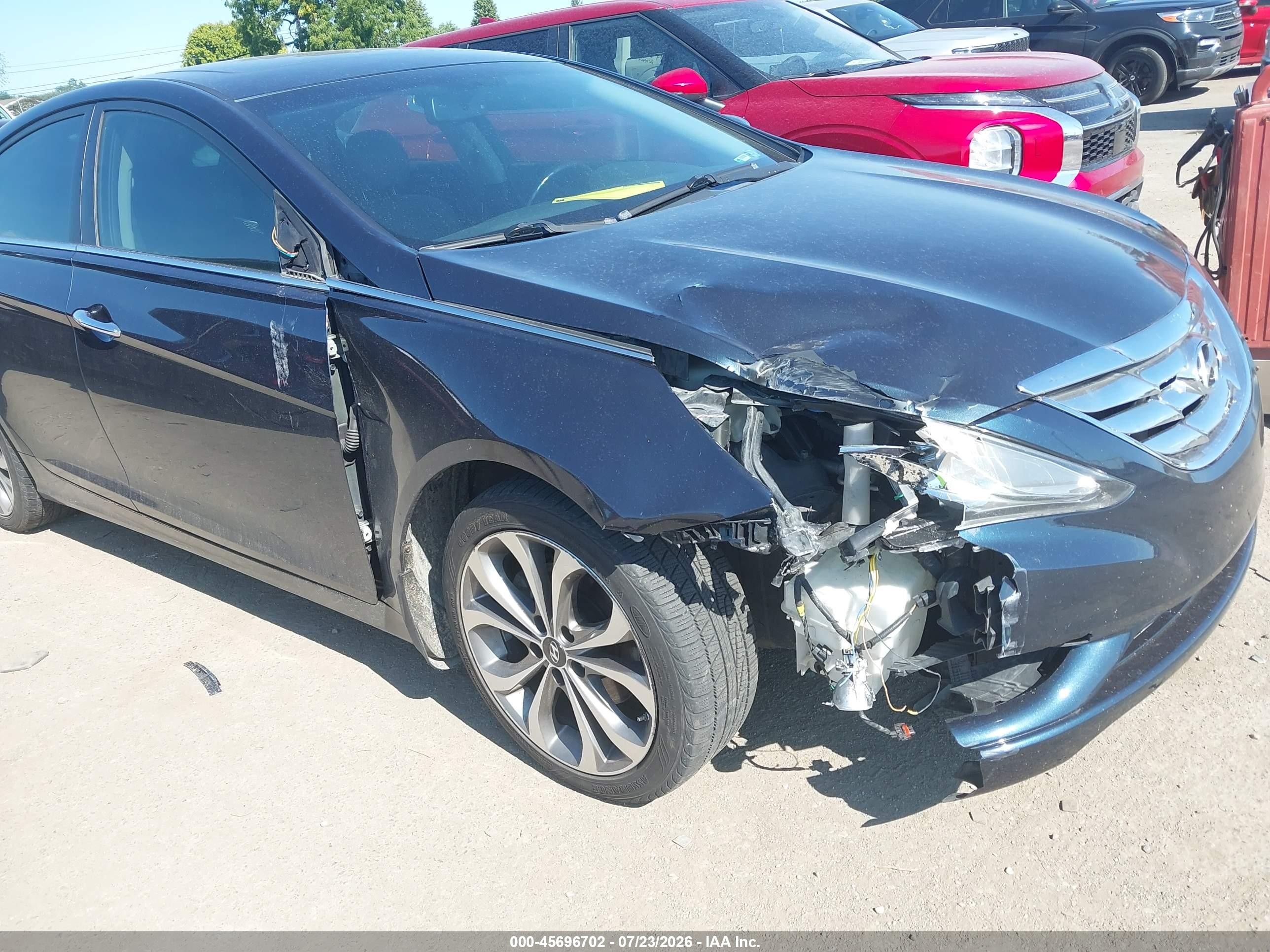 2013 Hyundai Sonata Limited 2.0t Navy vin: 5NPEC4ABXDH581231