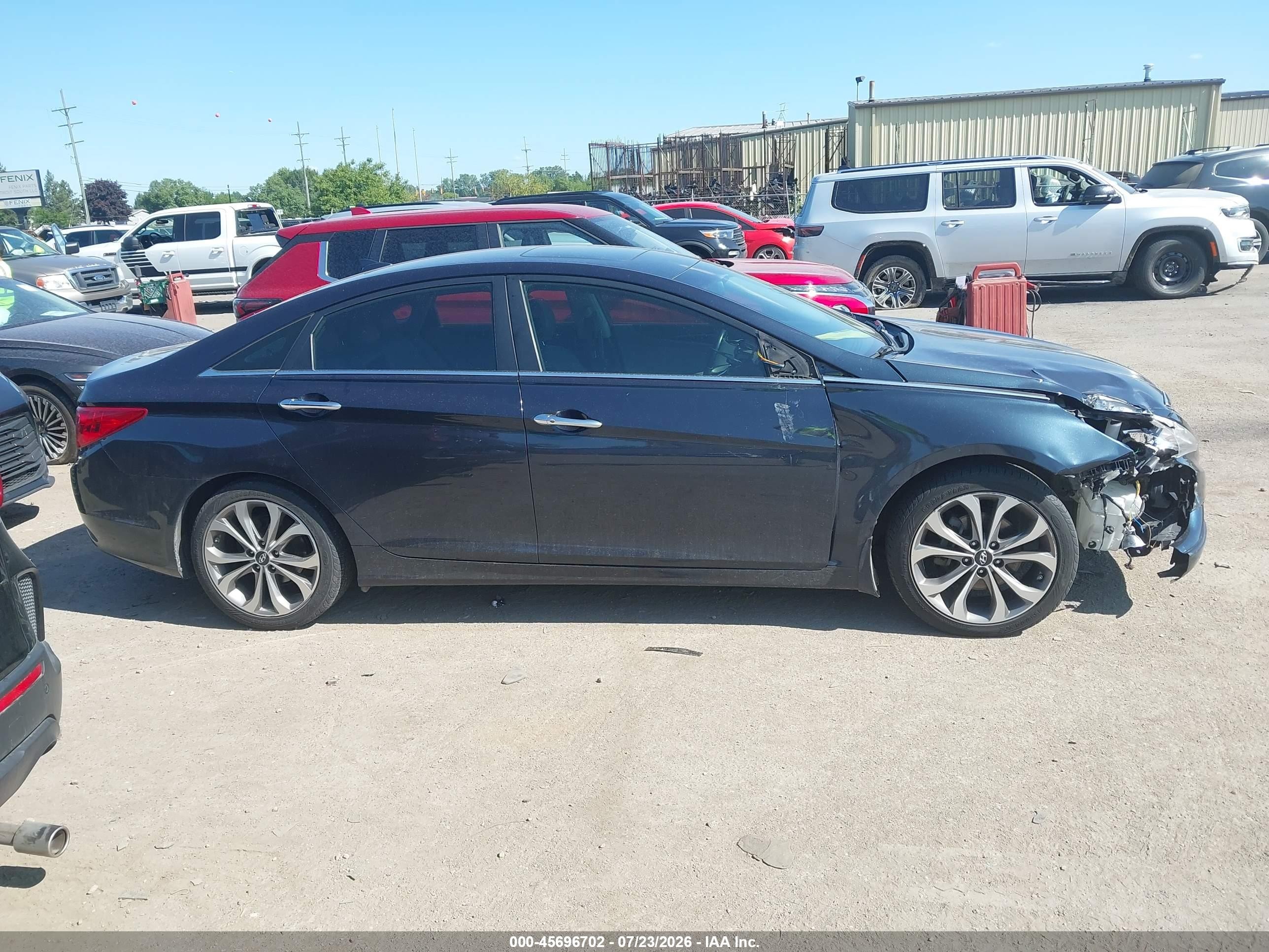 2013 Hyundai Sonata Limited 2.0t Navy vin: 5NPEC4ABXDH581231