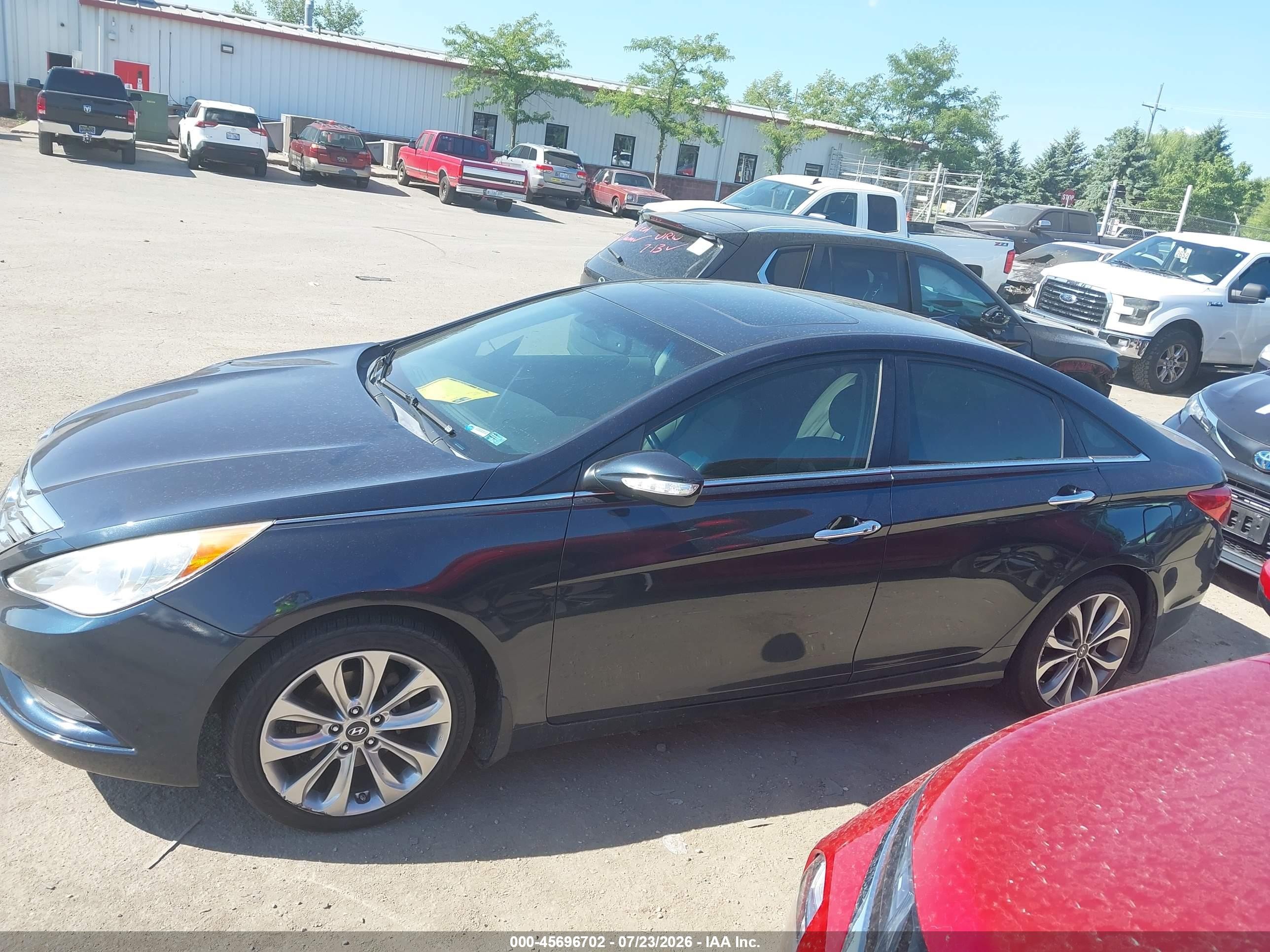2013 Hyundai Sonata Limited 2.0t Navy vin: 5NPEC4ABXDH581231