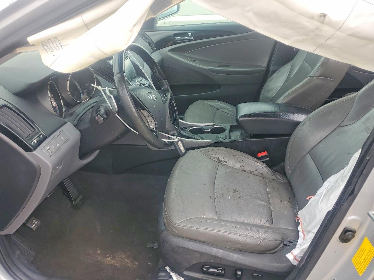 2013 Hyundai Sonata Limited 2.0t Серебряный vin: 5NPEC4ABXDH584730