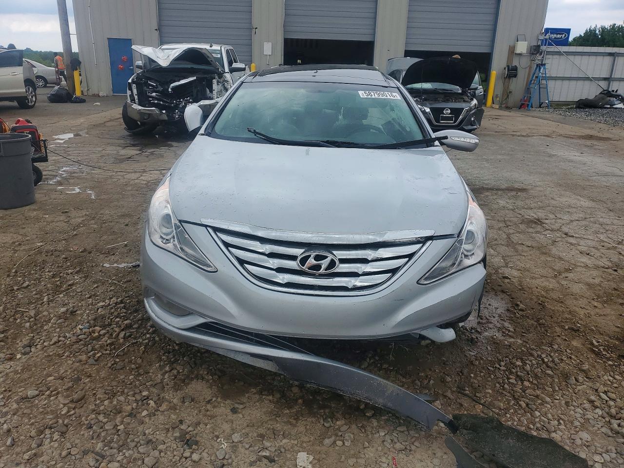 2013 Hyundai Sonata Limited 2.0t Серебряный vin: 5NPEC4ABXDH584730