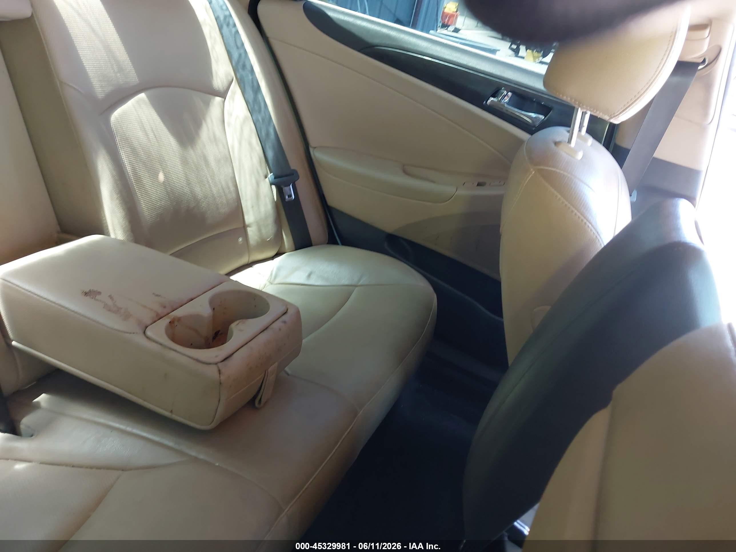 2013 Hyundai Sonata Limited 2.0t White vin: 5NPEC4ABXDH623039