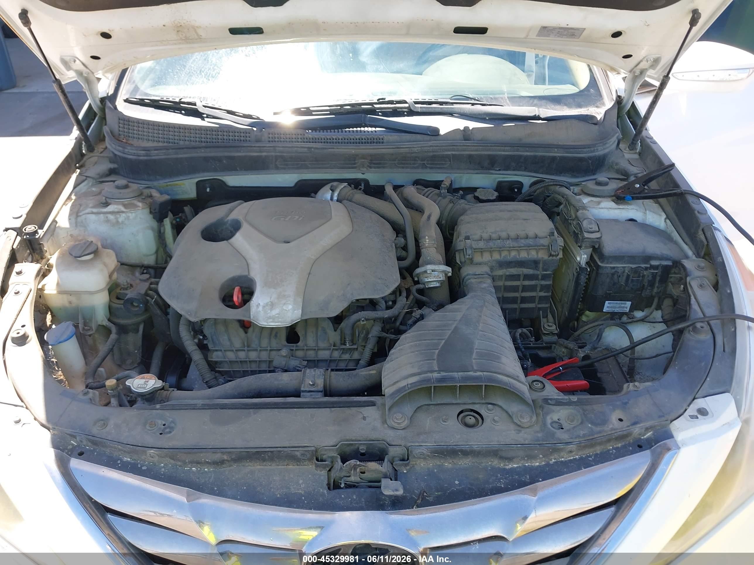 2013 Hyundai Sonata Limited 2.0t White vin: 5NPEC4ABXDH623039