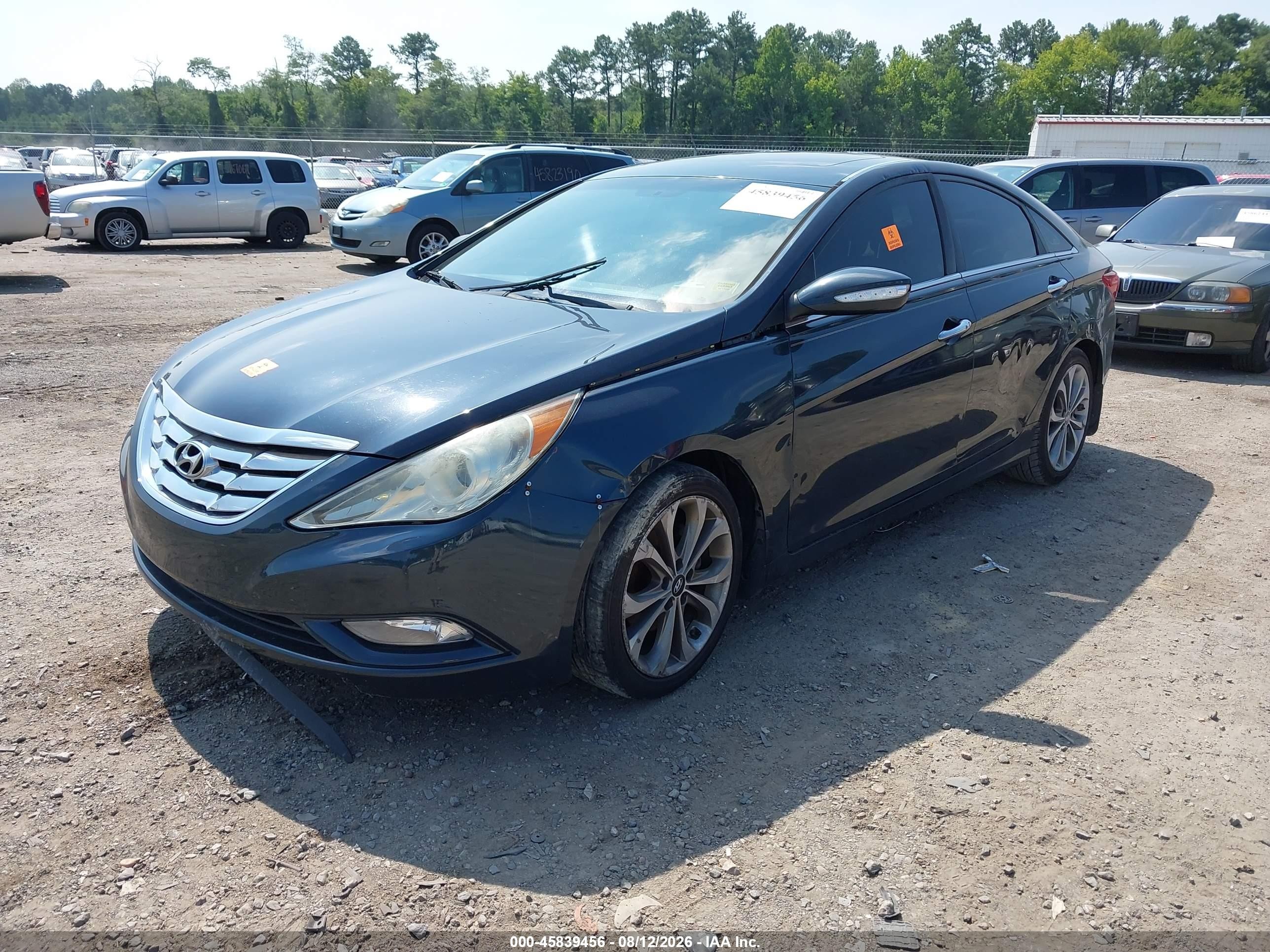 2013 Hyundai Sonata Limited 2.0t Blue vin: 5NPEC4ABXDH625146