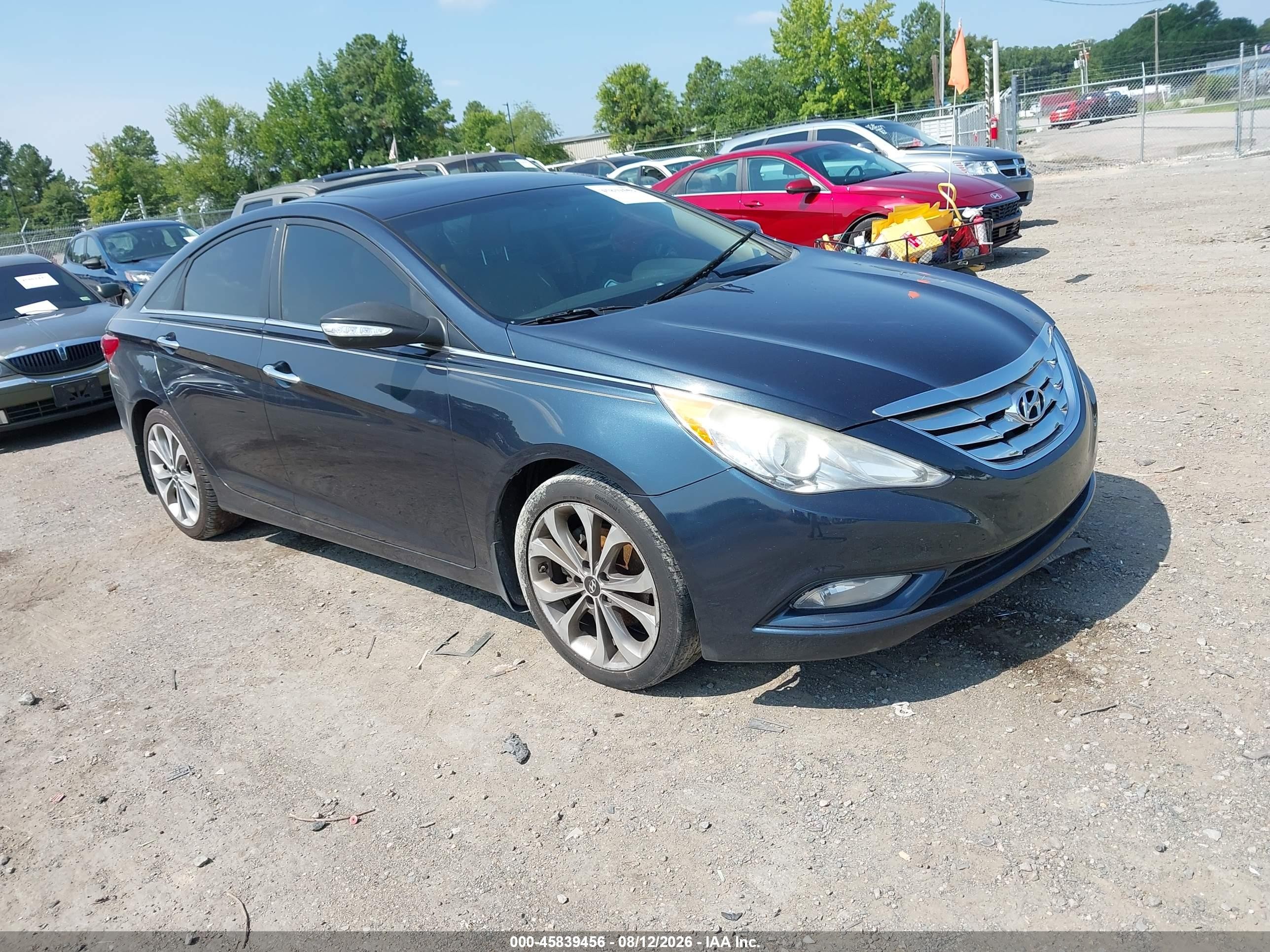 2013 Hyundai Sonata Limited 2.0t Blue vin: 5NPEC4ABXDH625146