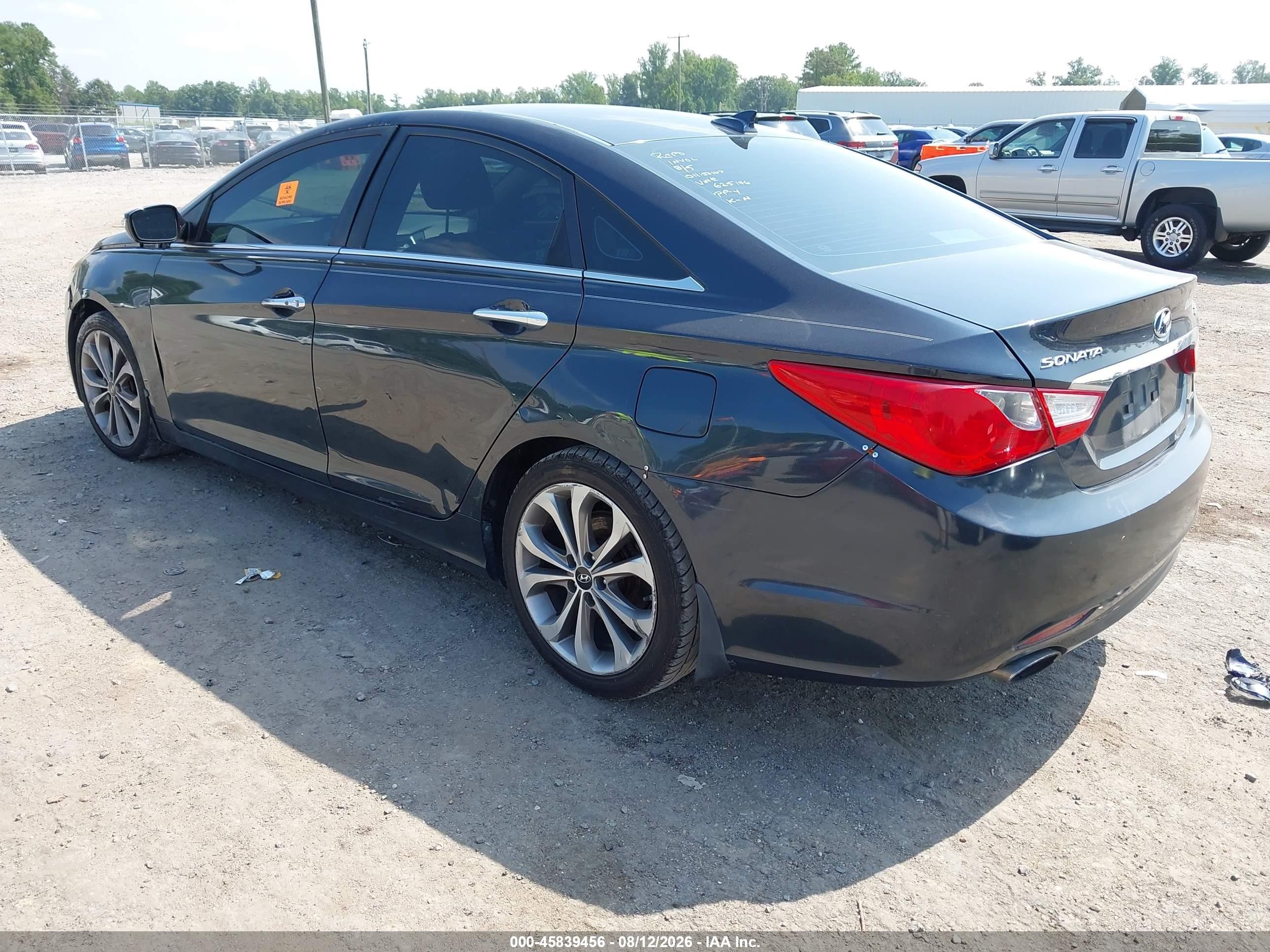 2013 Hyundai Sonata Limited 2.0t Blue vin: 5NPEC4ABXDH625146