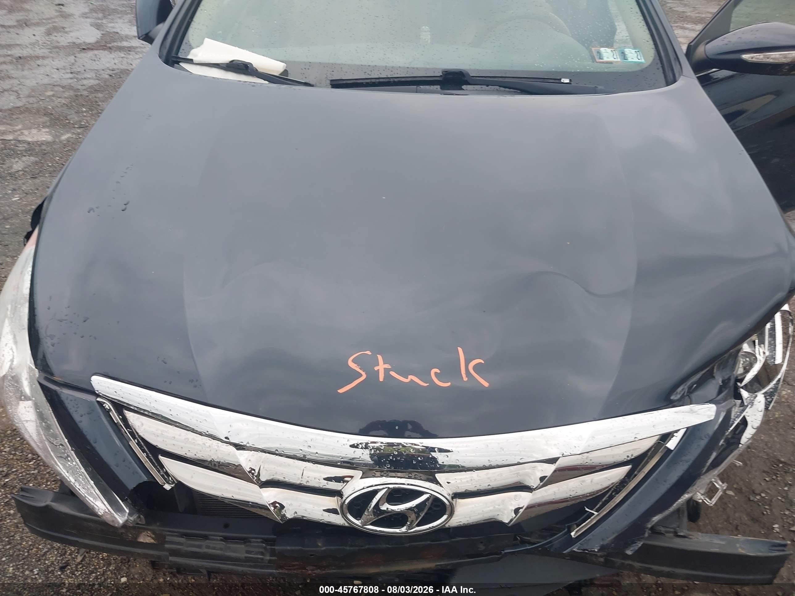 2013 Hyundai Sonata Limited 2.0t Черный vin: 5NPEC4ABXDH646546