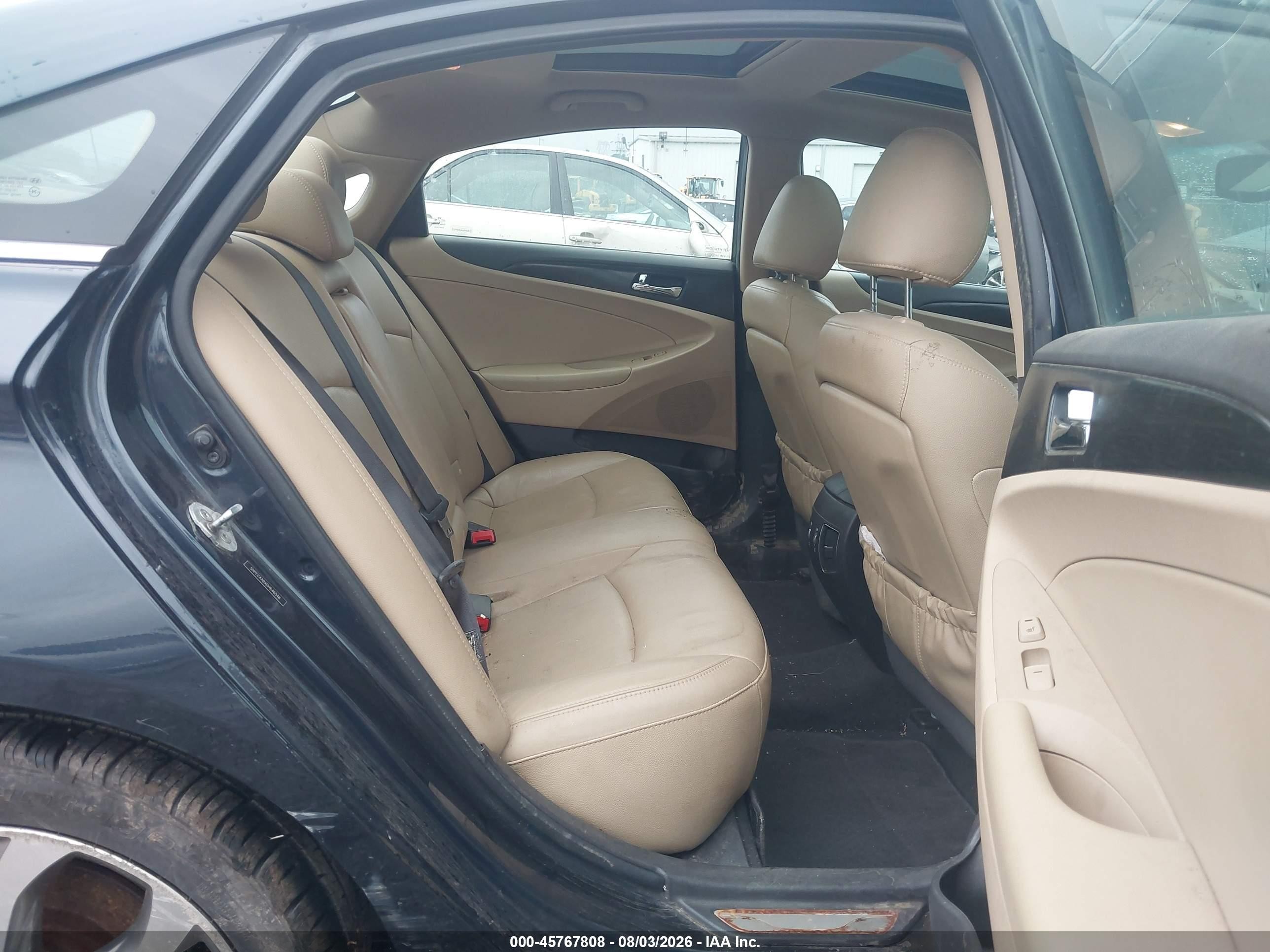 2013 Hyundai Sonata Limited 2.0t Черный vin: 5NPEC4ABXDH646546