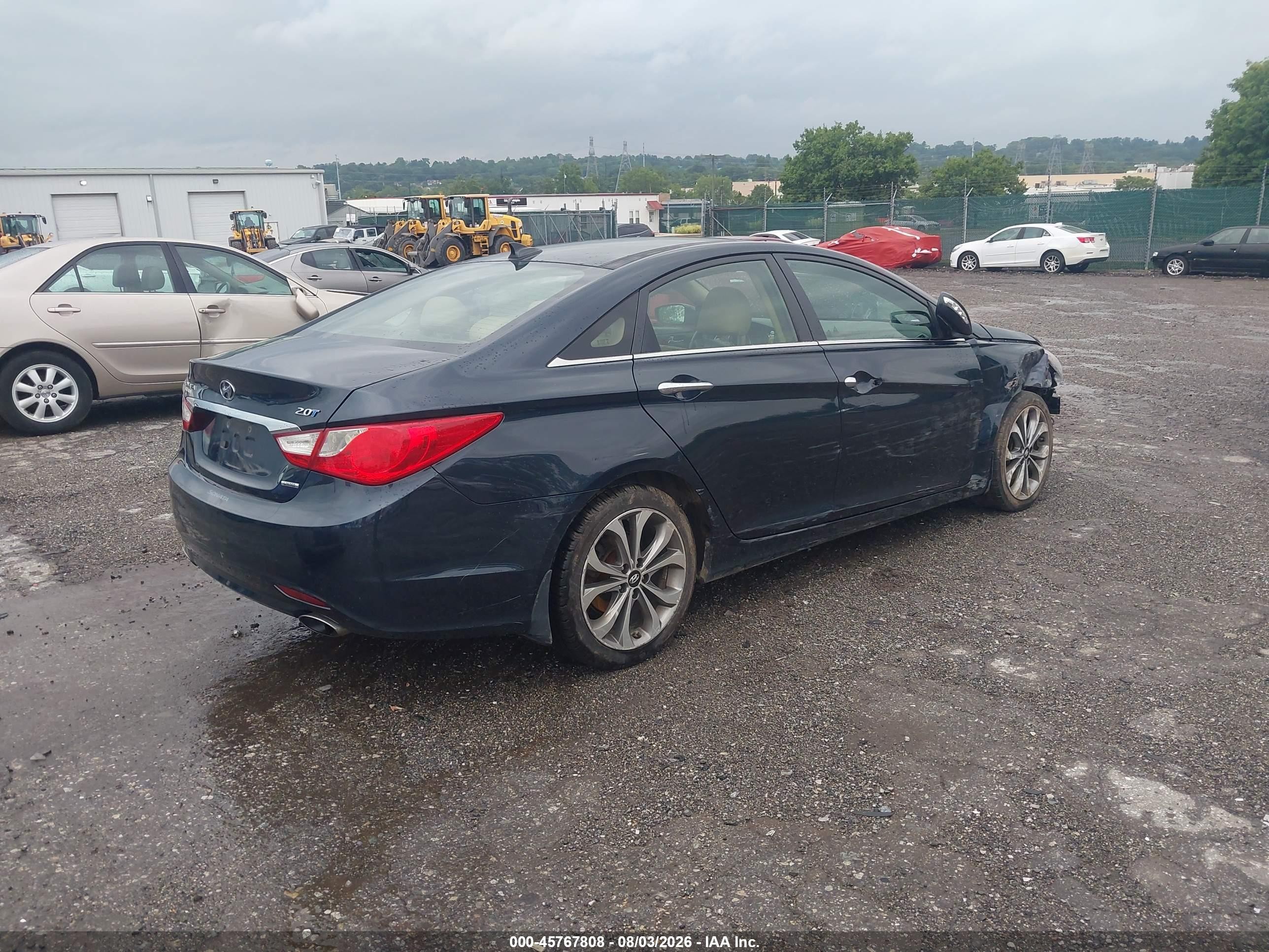 2013 Hyundai Sonata Limited 2.0t Черный vin: 5NPEC4ABXDH646546