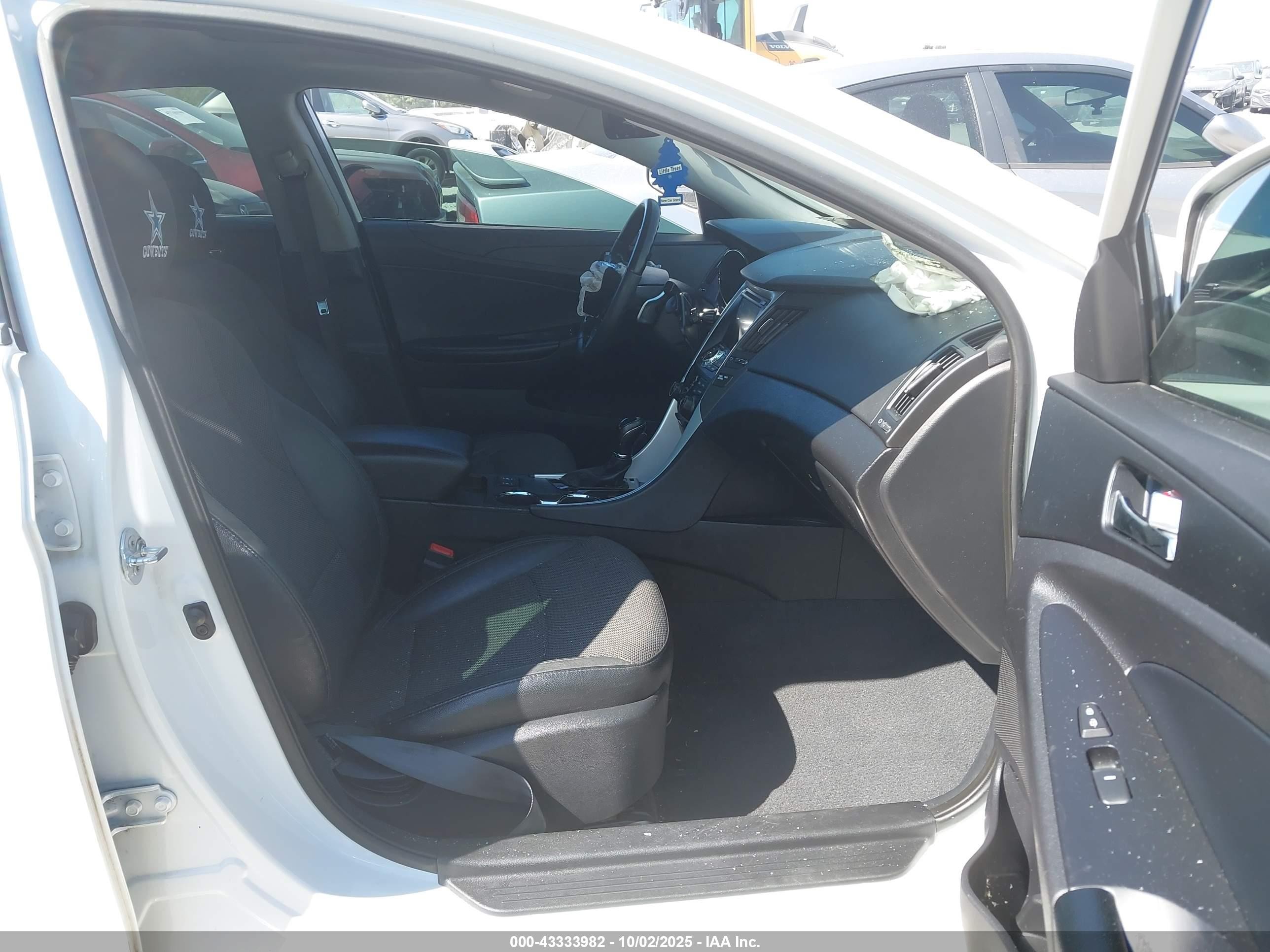 2013 Hyundai Sonata Se 2.0t White vin: 5NPEC4ABXDH656848