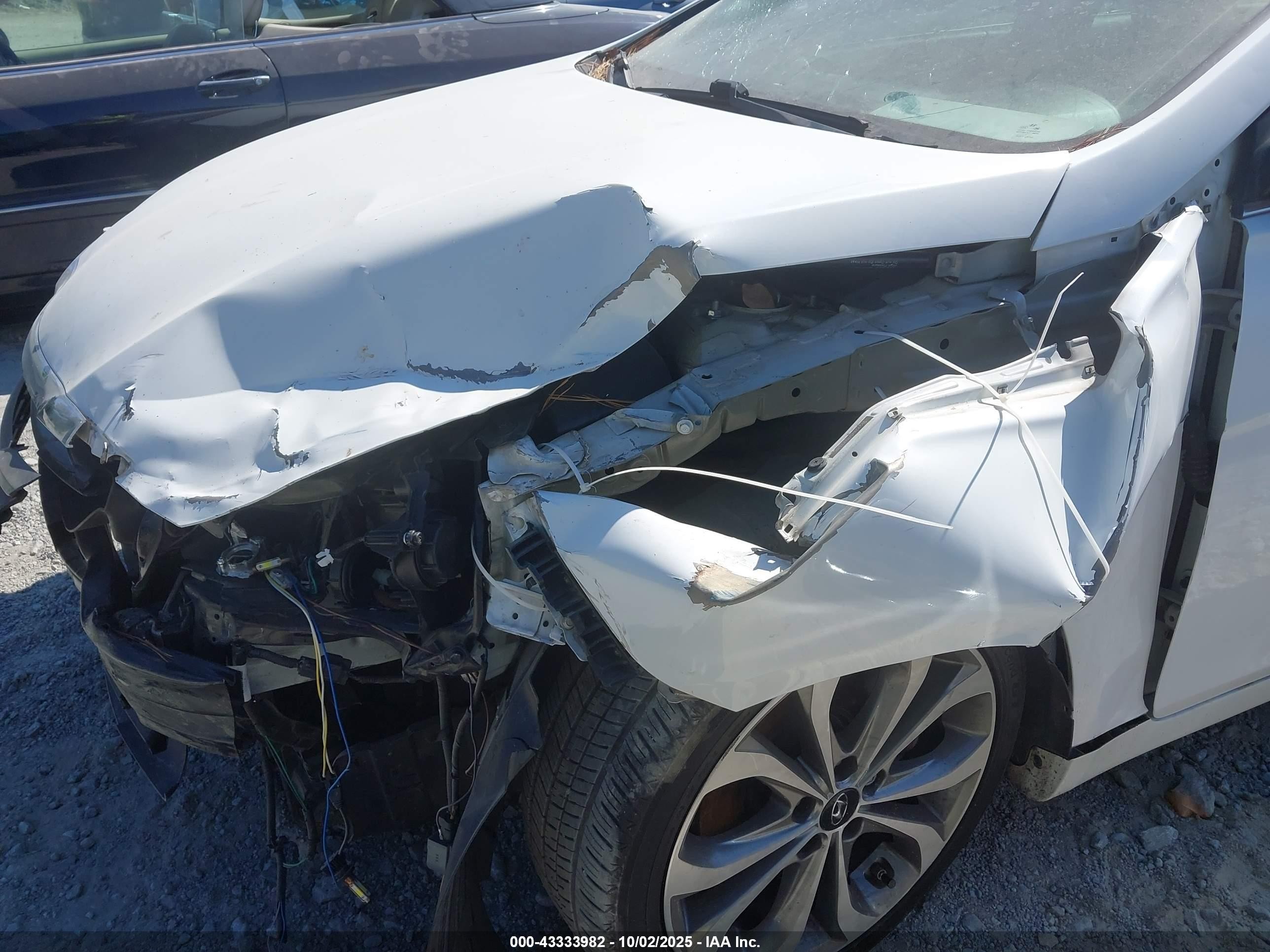 2013 Hyundai Sonata Se 2.0t White vin: 5NPEC4ABXDH656848